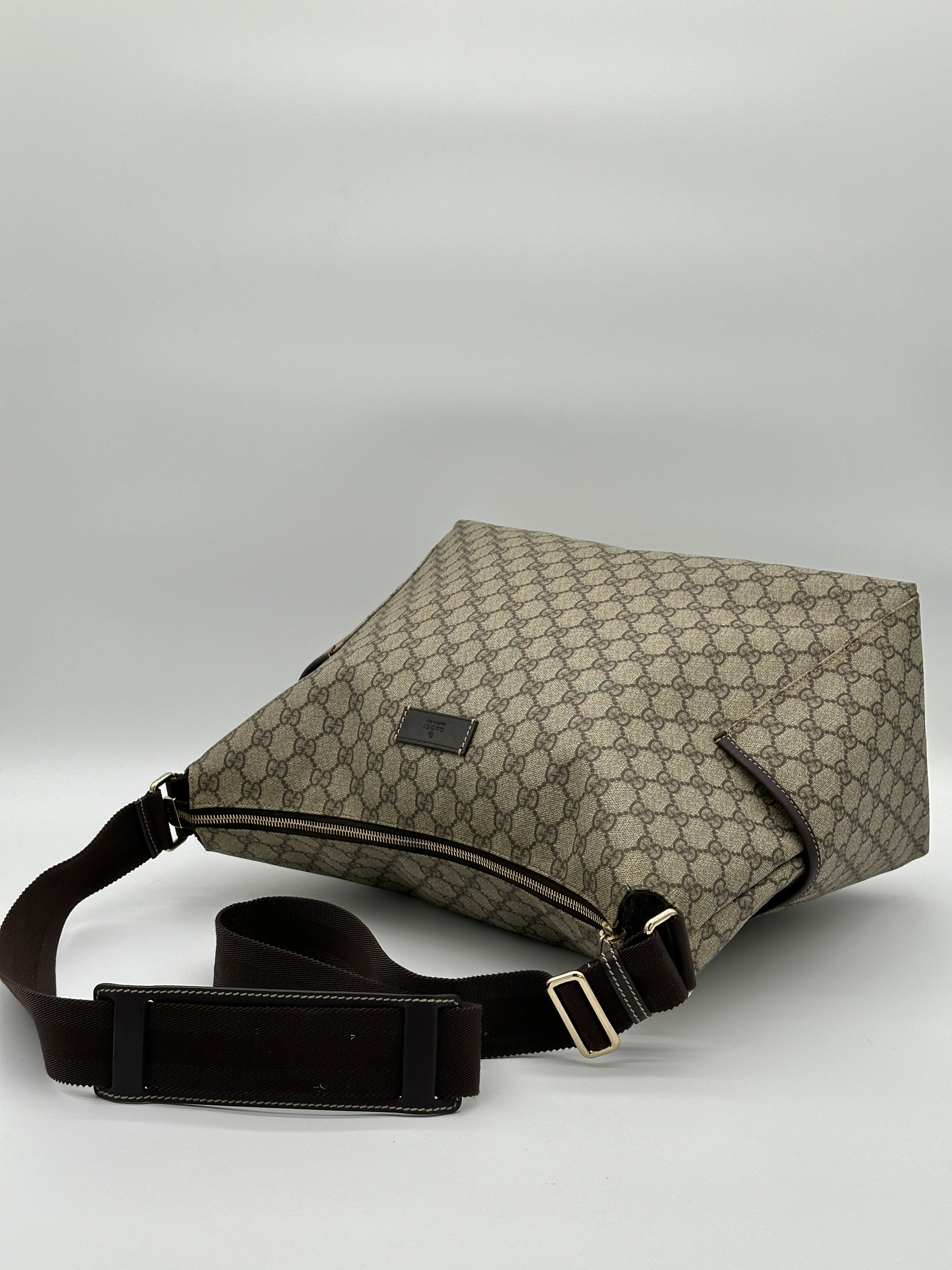 Gucci Canvas Diaper Bag