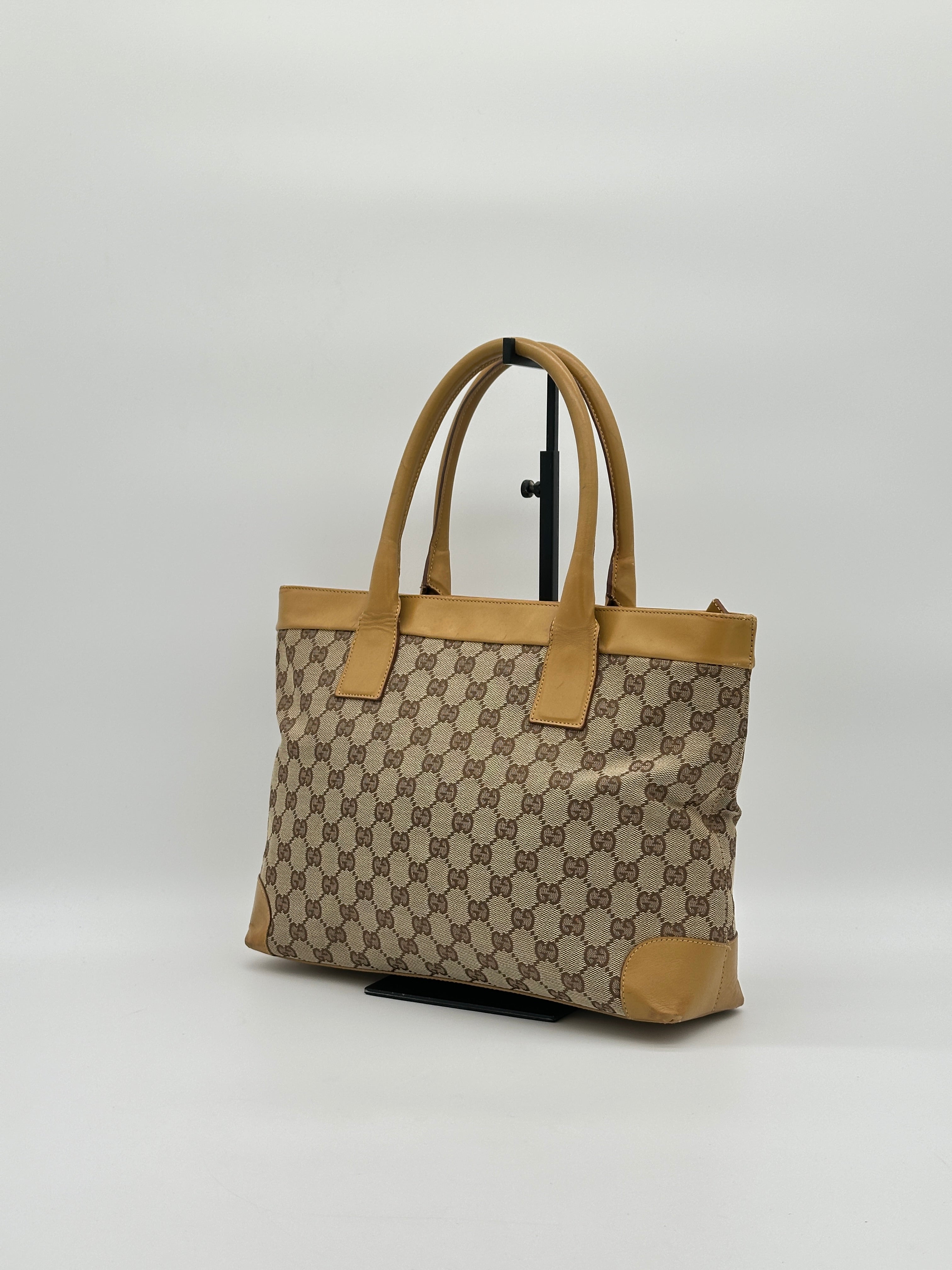 Gucci Canvas Tote Bag