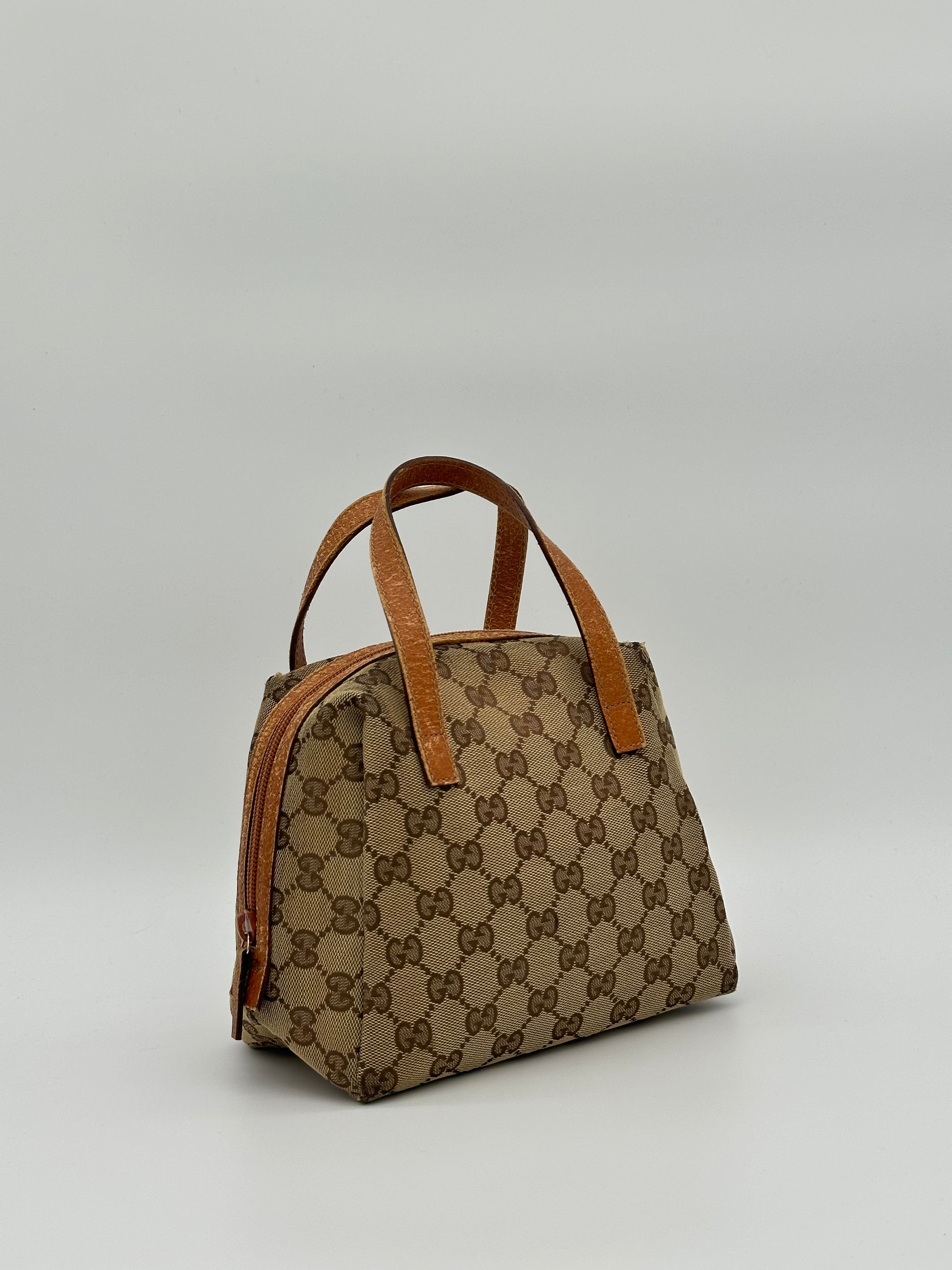 Gucci Mini Canvas Top Handle