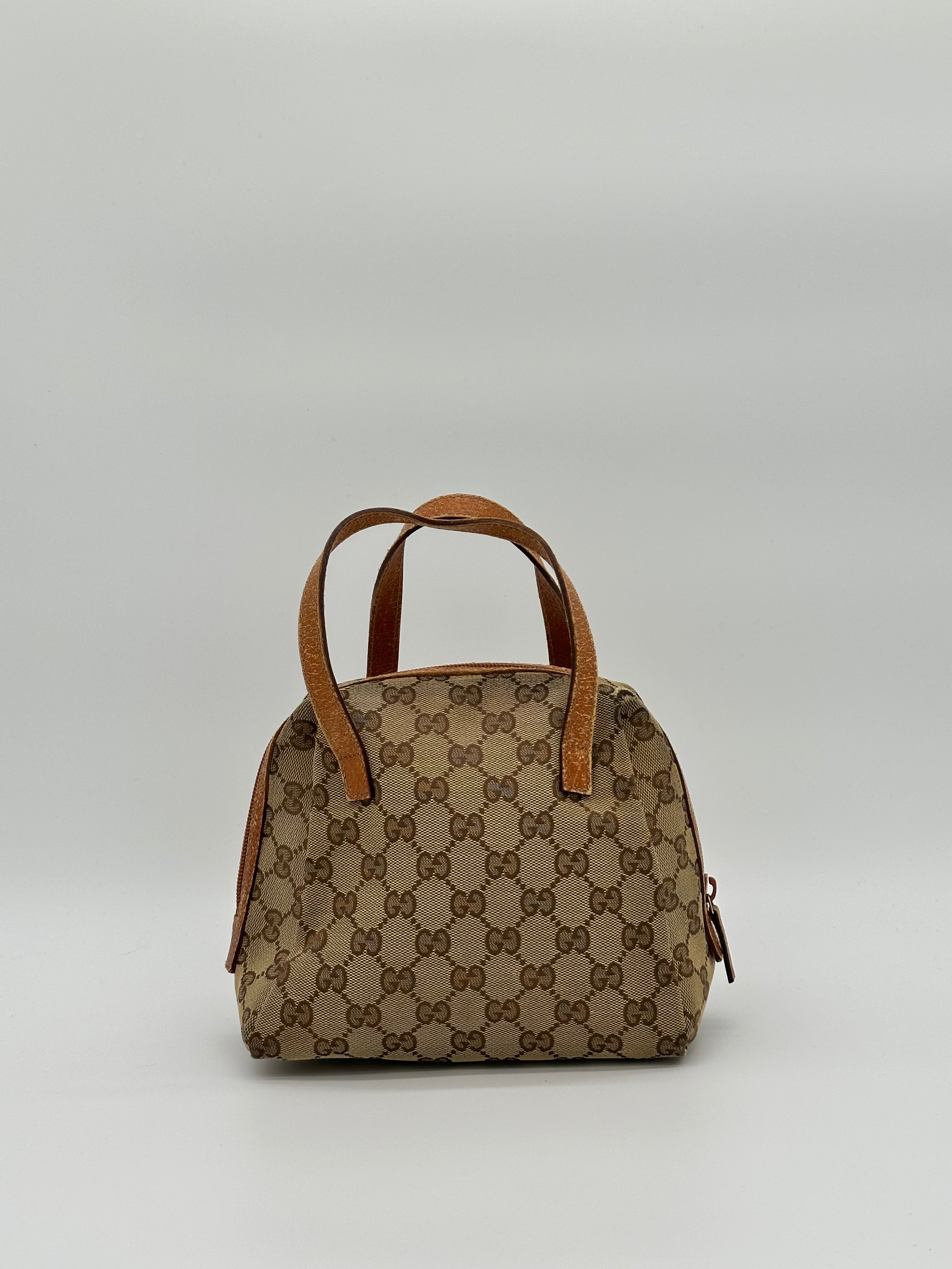 Gucci Mini Canvas Top Handle