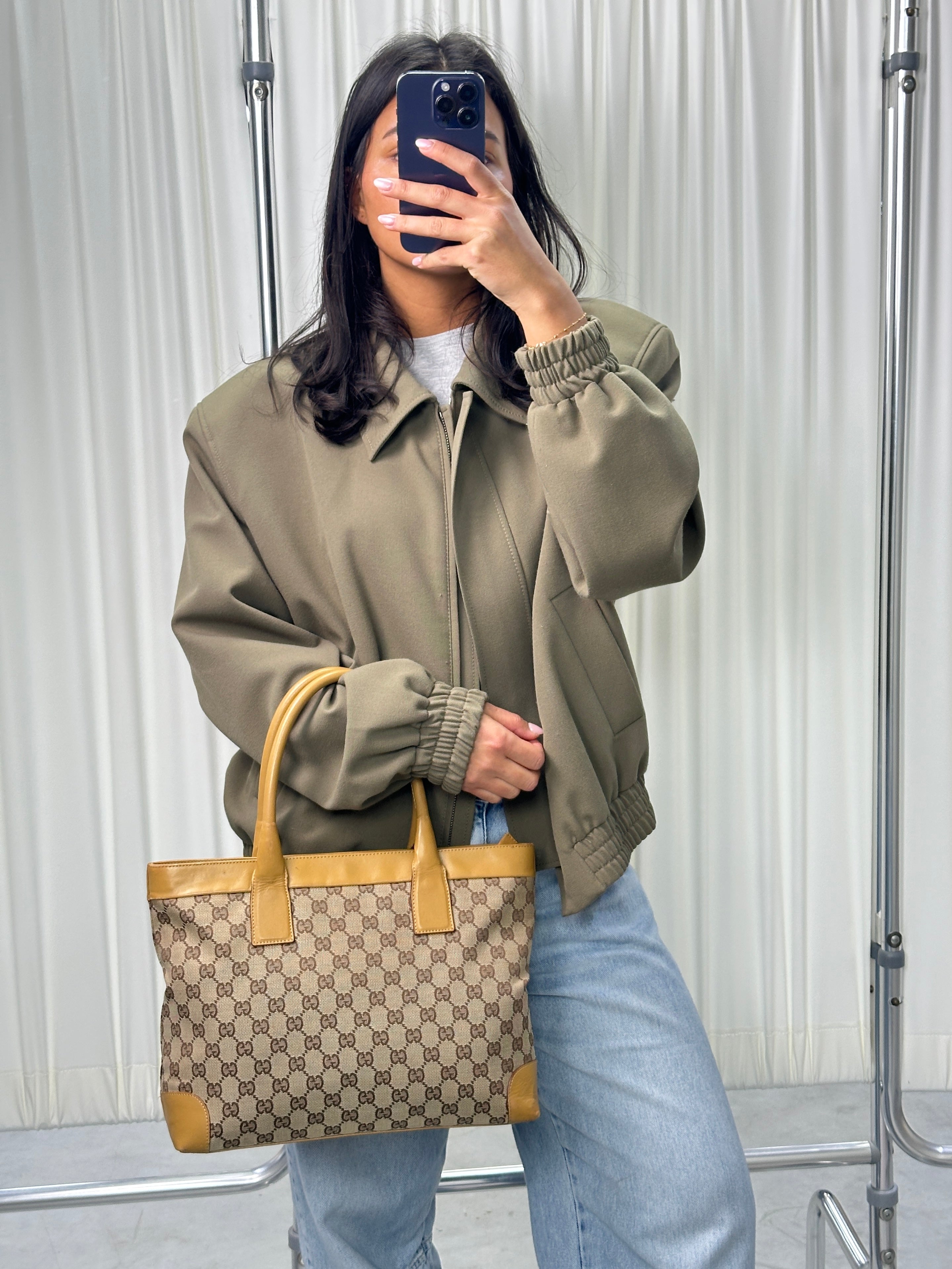 Gucci Canvas Tote Bag