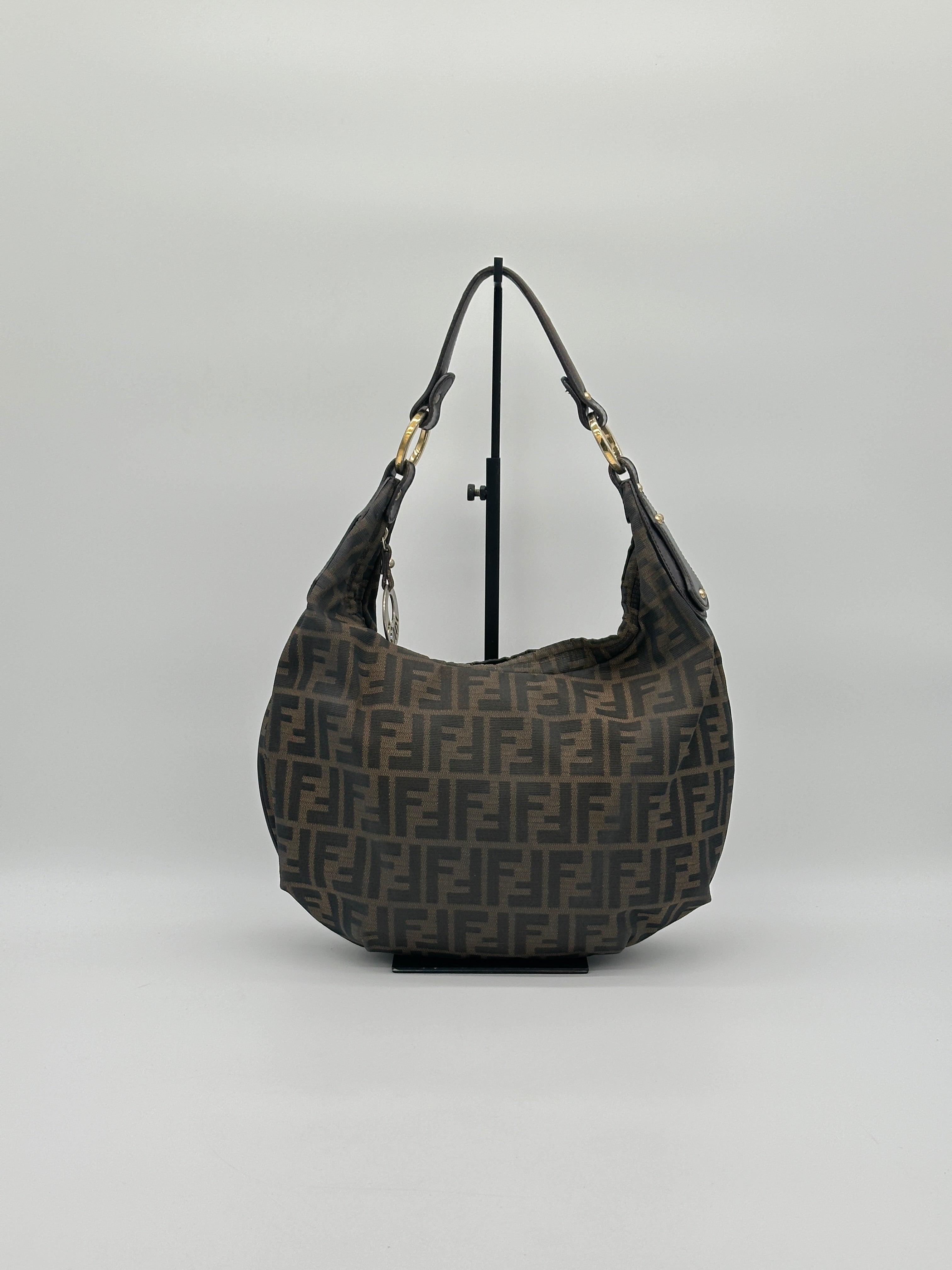 Fendi Zucchino Canvas Pochette