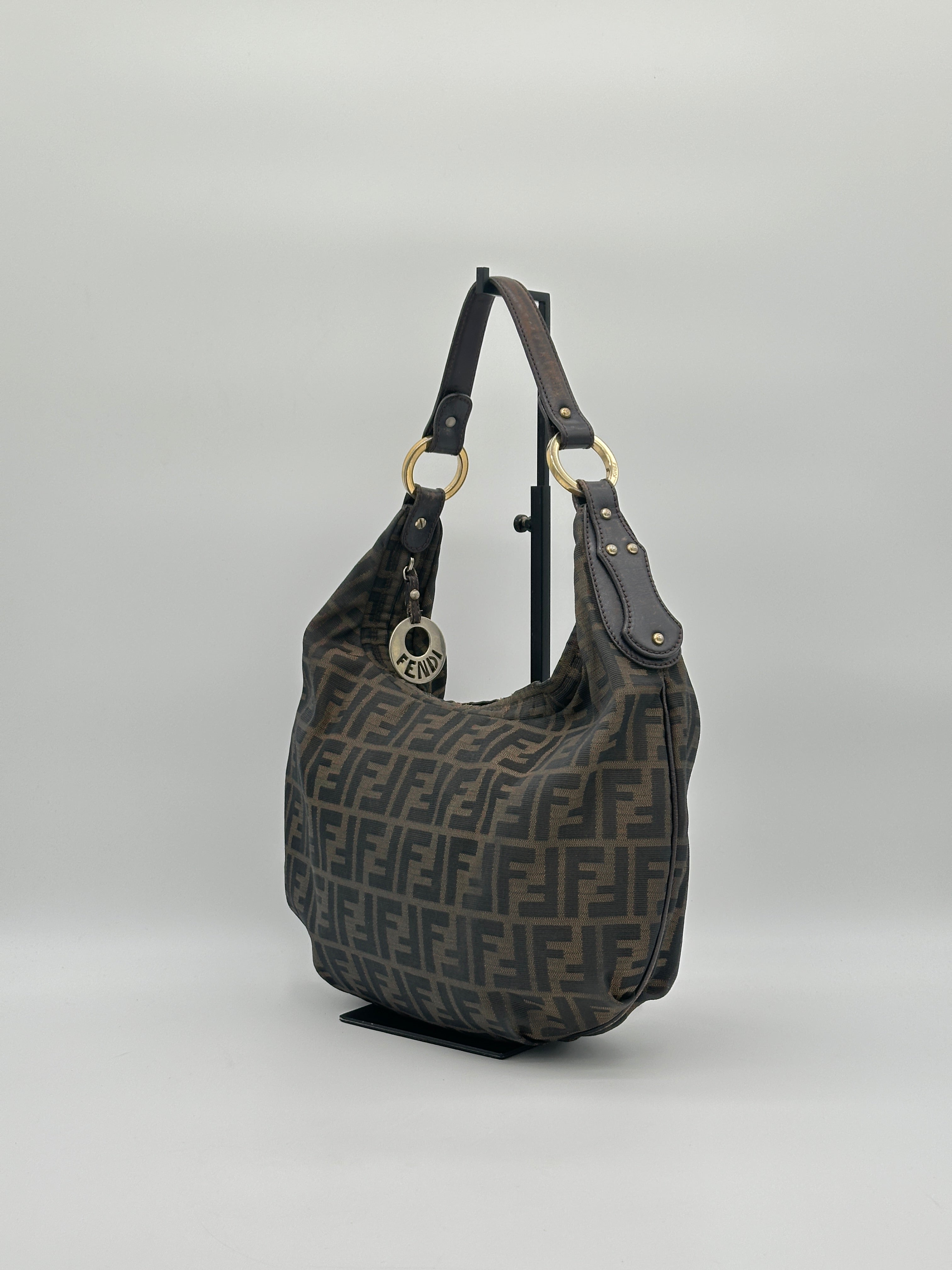 Fendi Zucchino Canvas Pochette