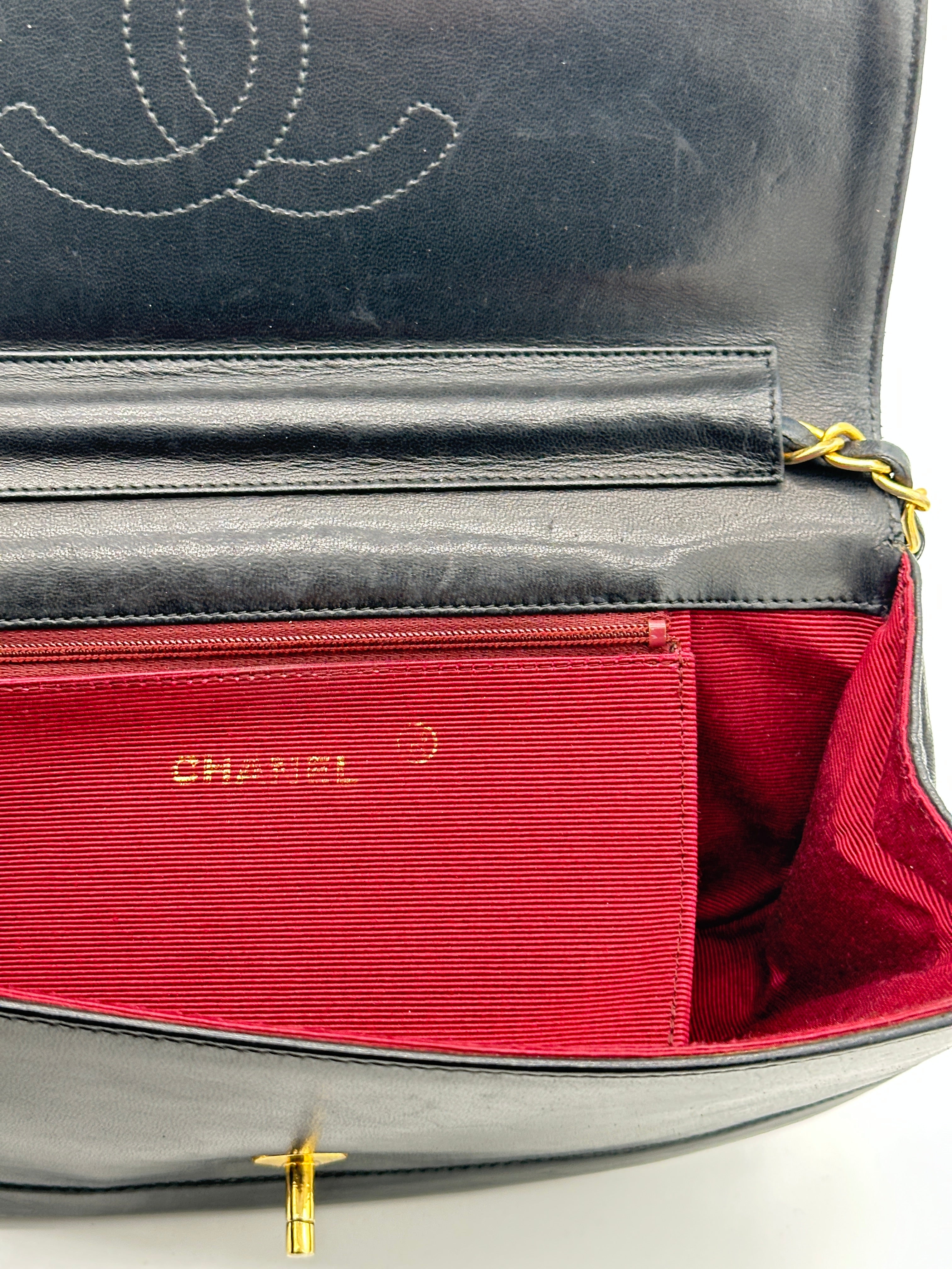 Chanel Half Moon Single Flap