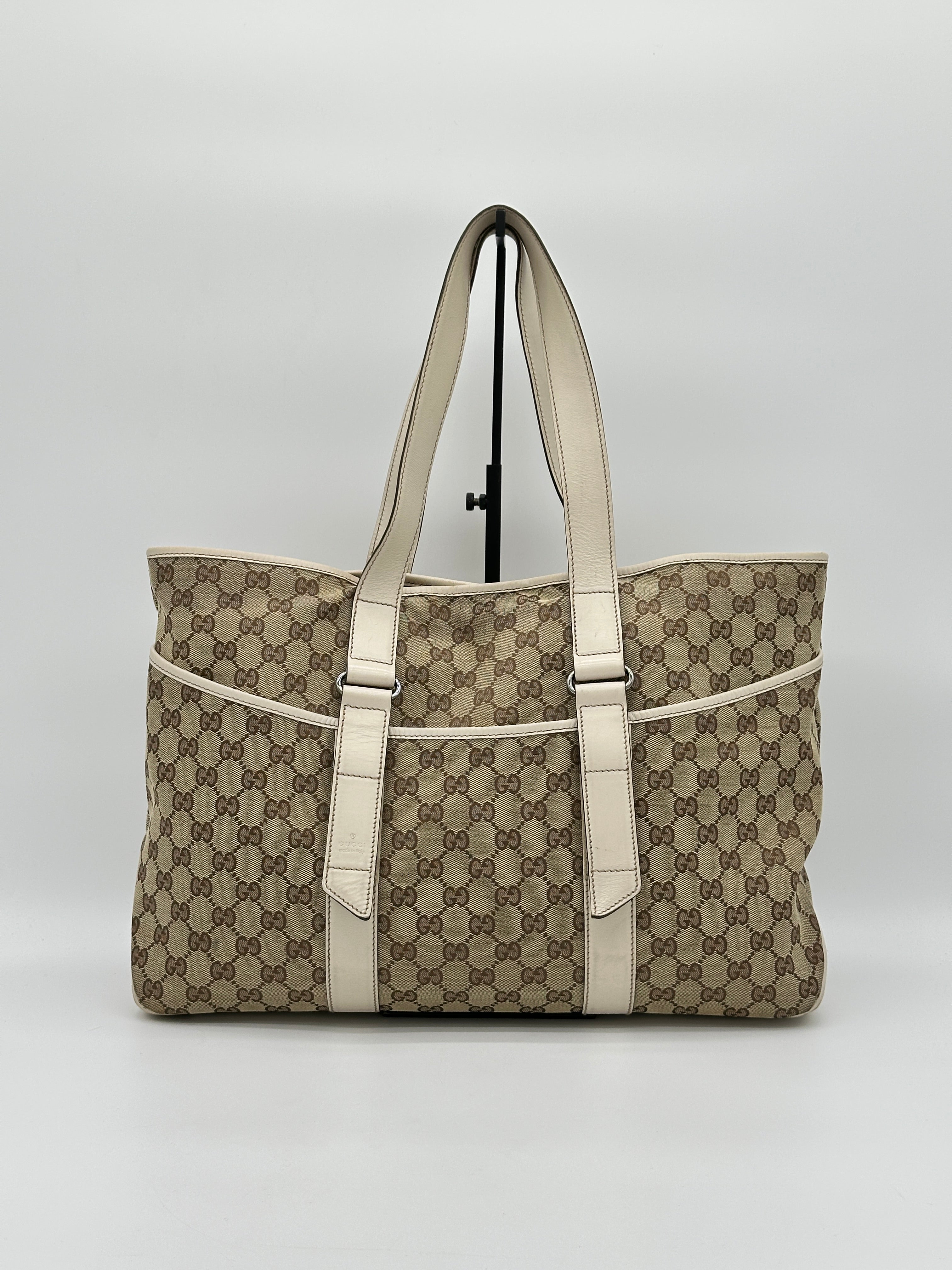 Gucci Canvas Tote Bag