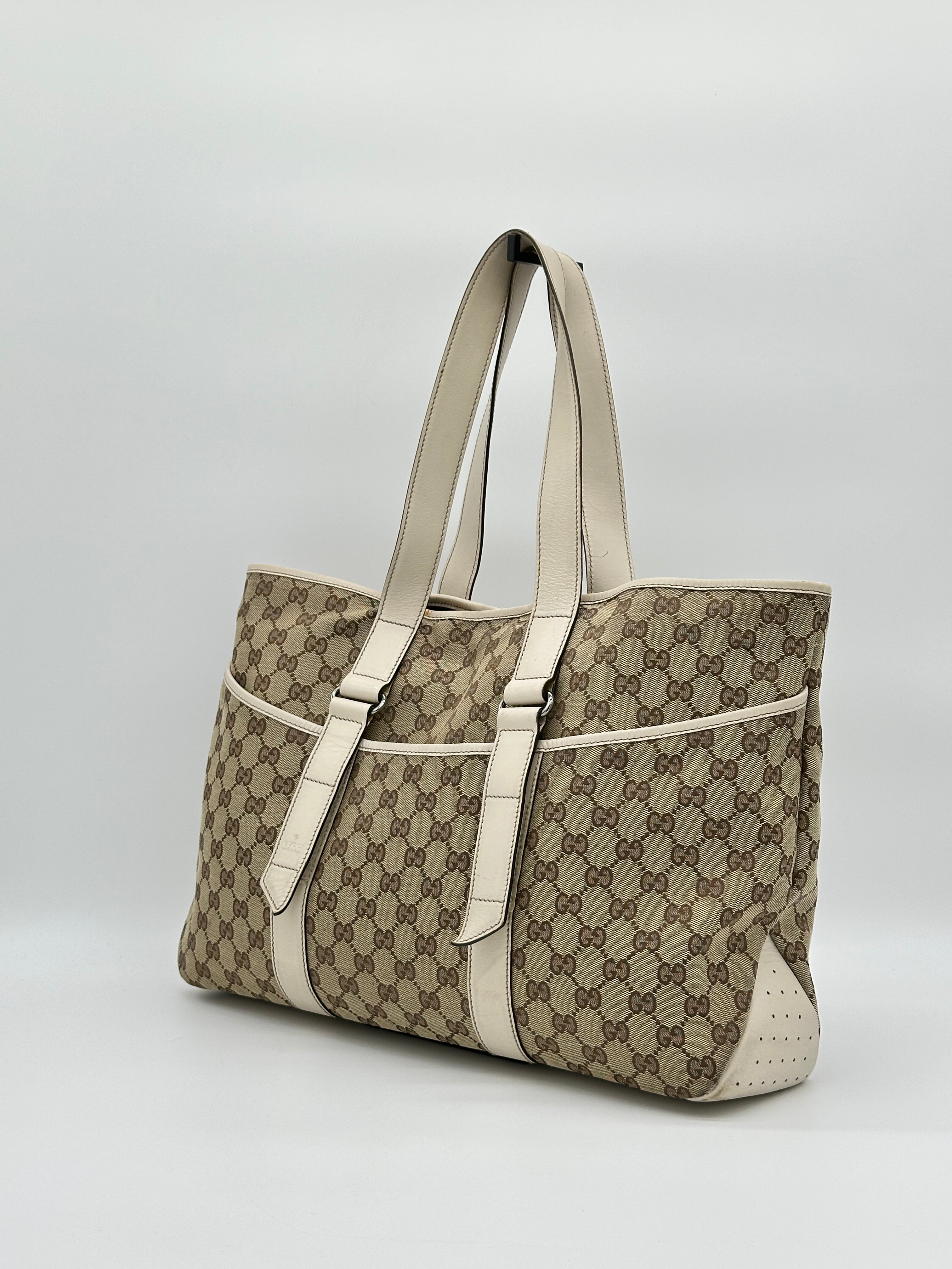 Gucci Canvas Tote Bag