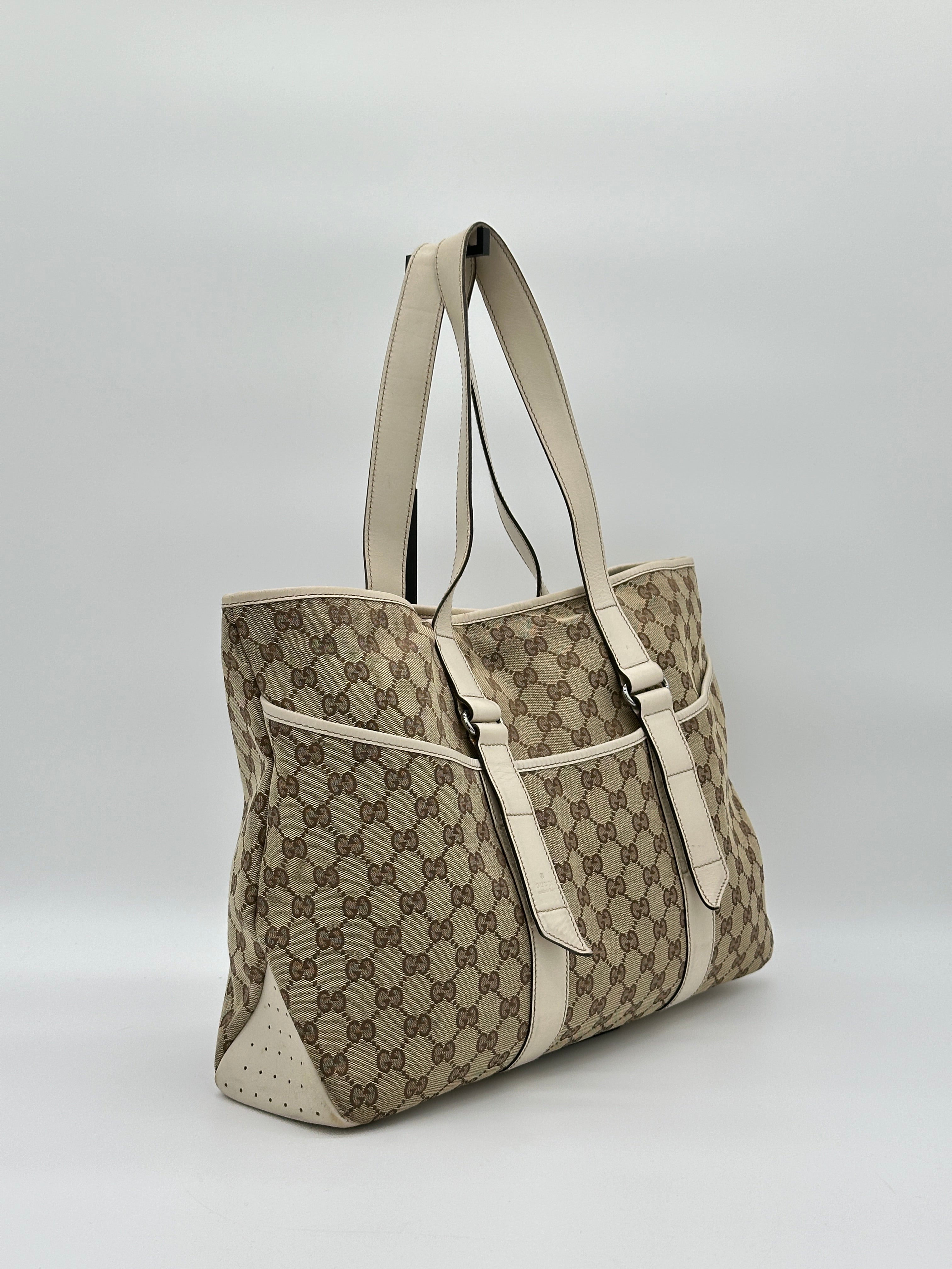 Gucci Canvas Tote Bag