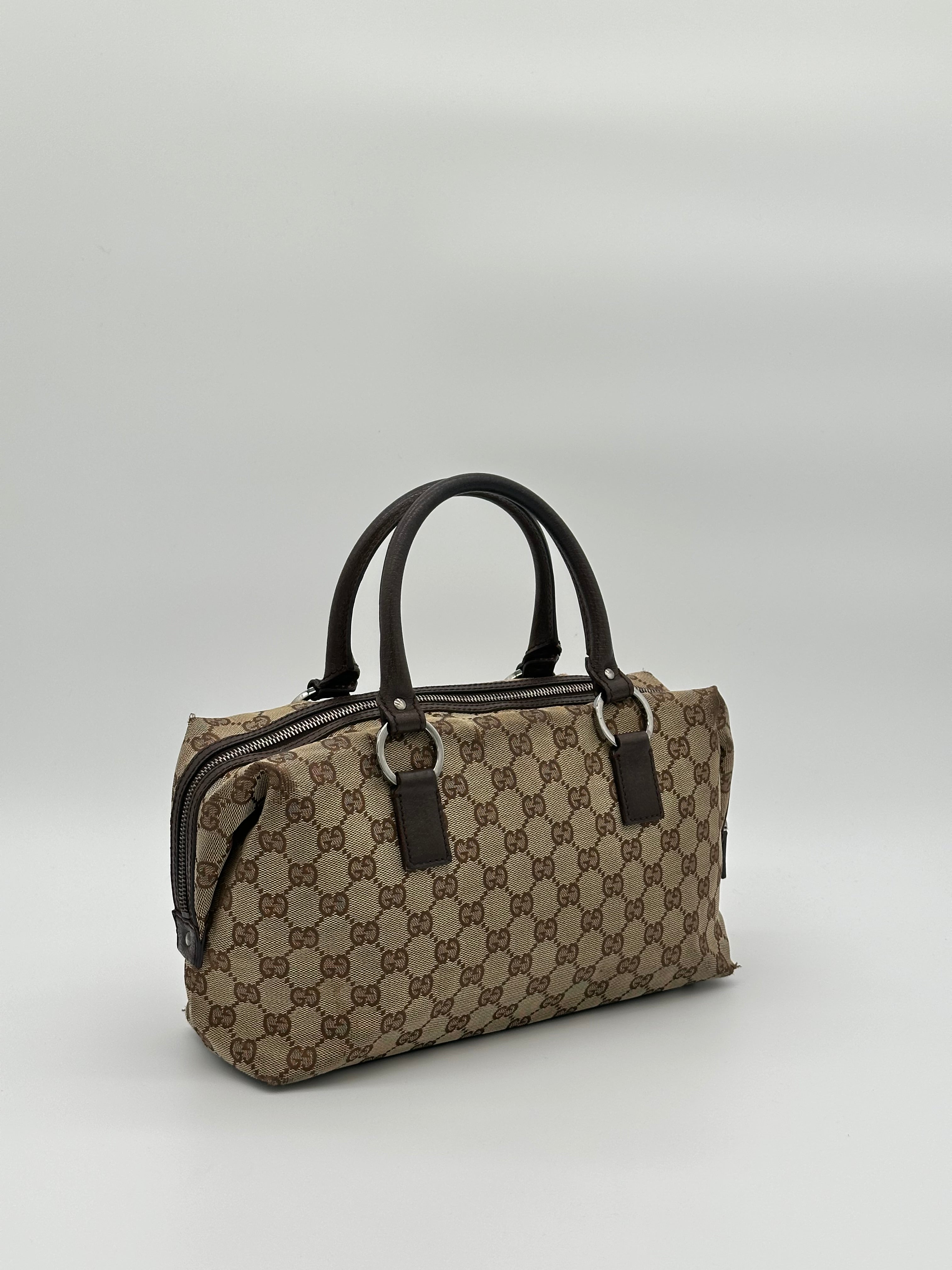 Gucci Canvas Top Handle