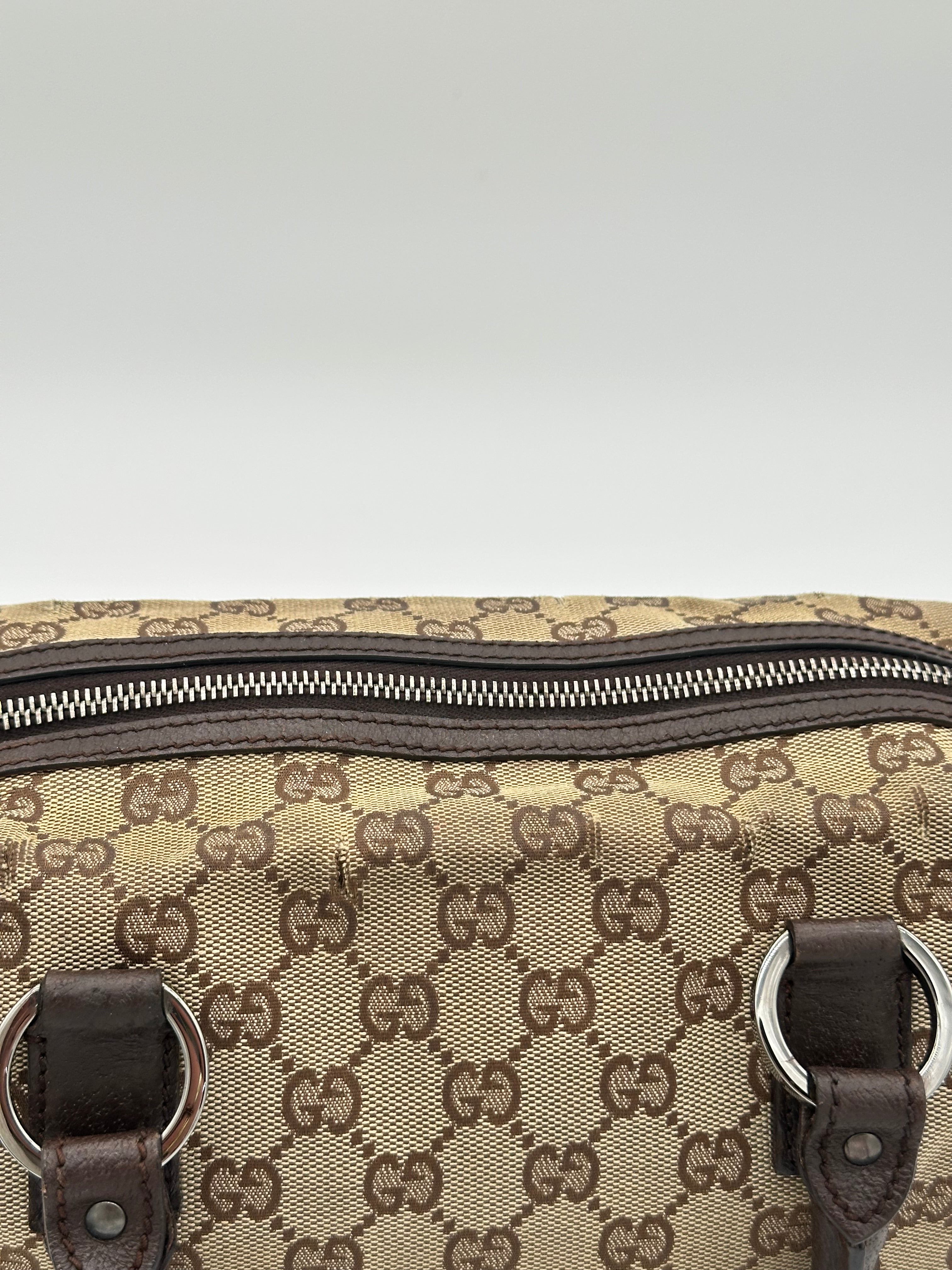 Gucci Canvas Top Handle