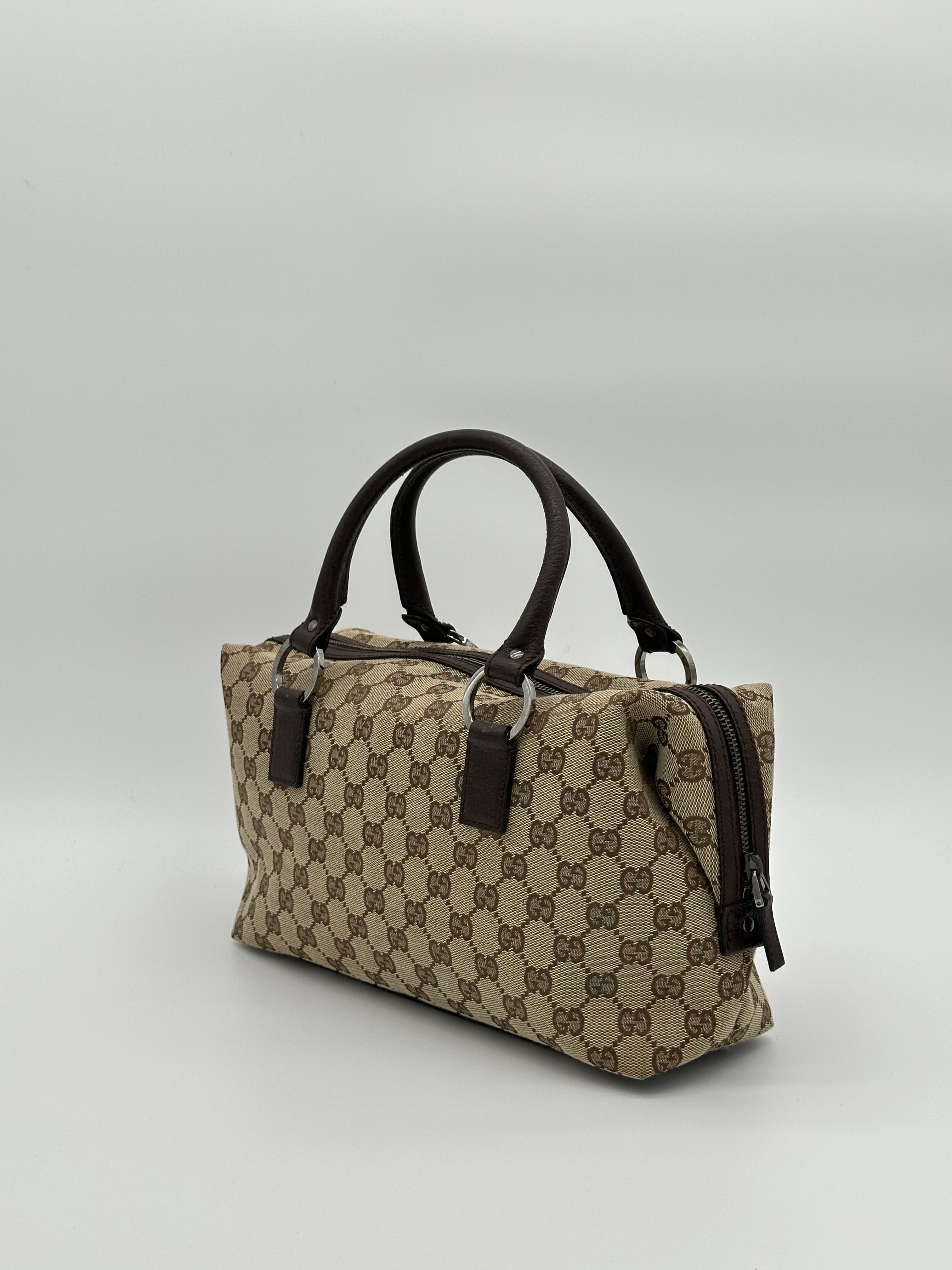 Gucci Canvas Top Handle