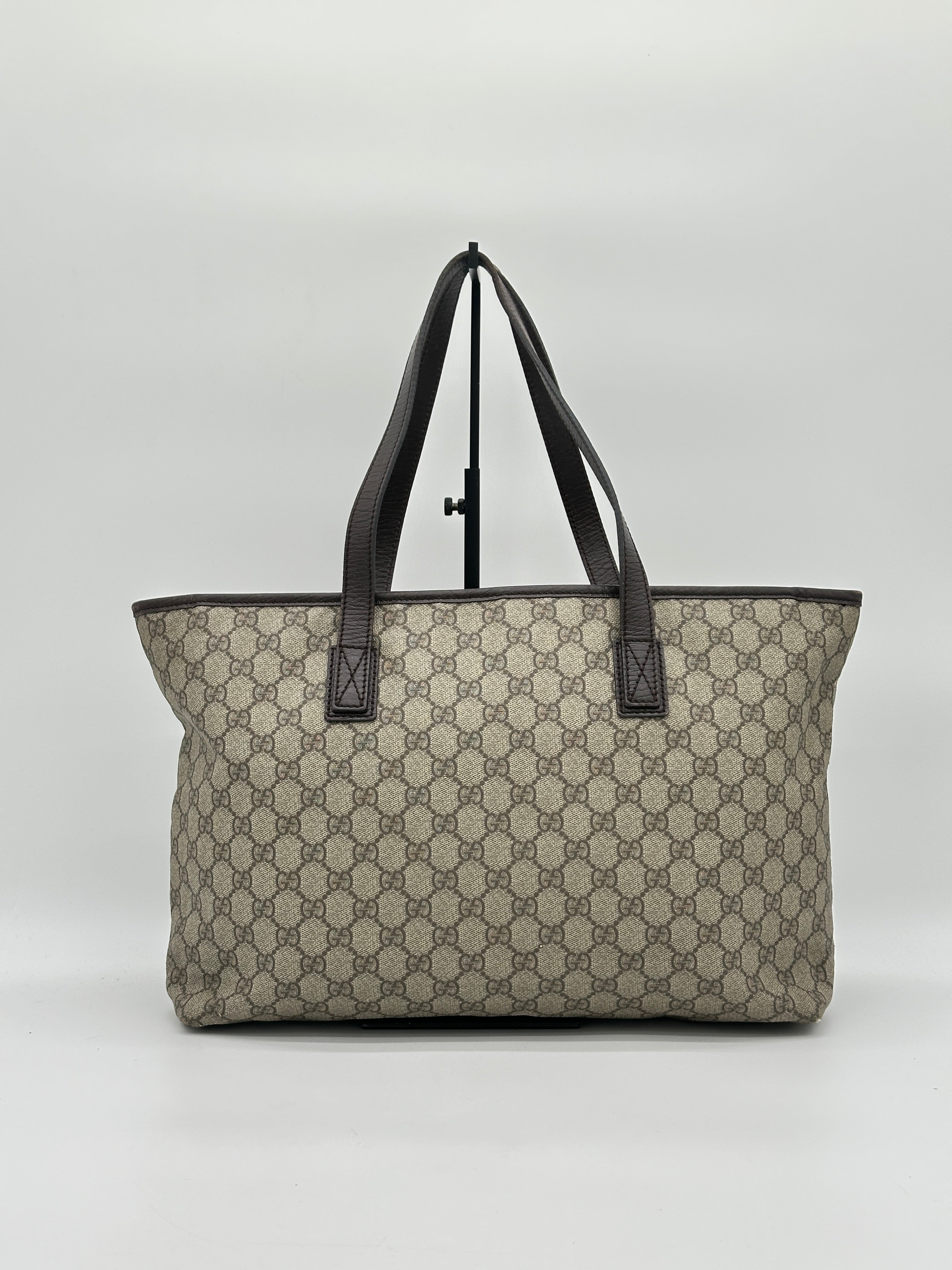 Gucci PVC Supreme Tote Bag