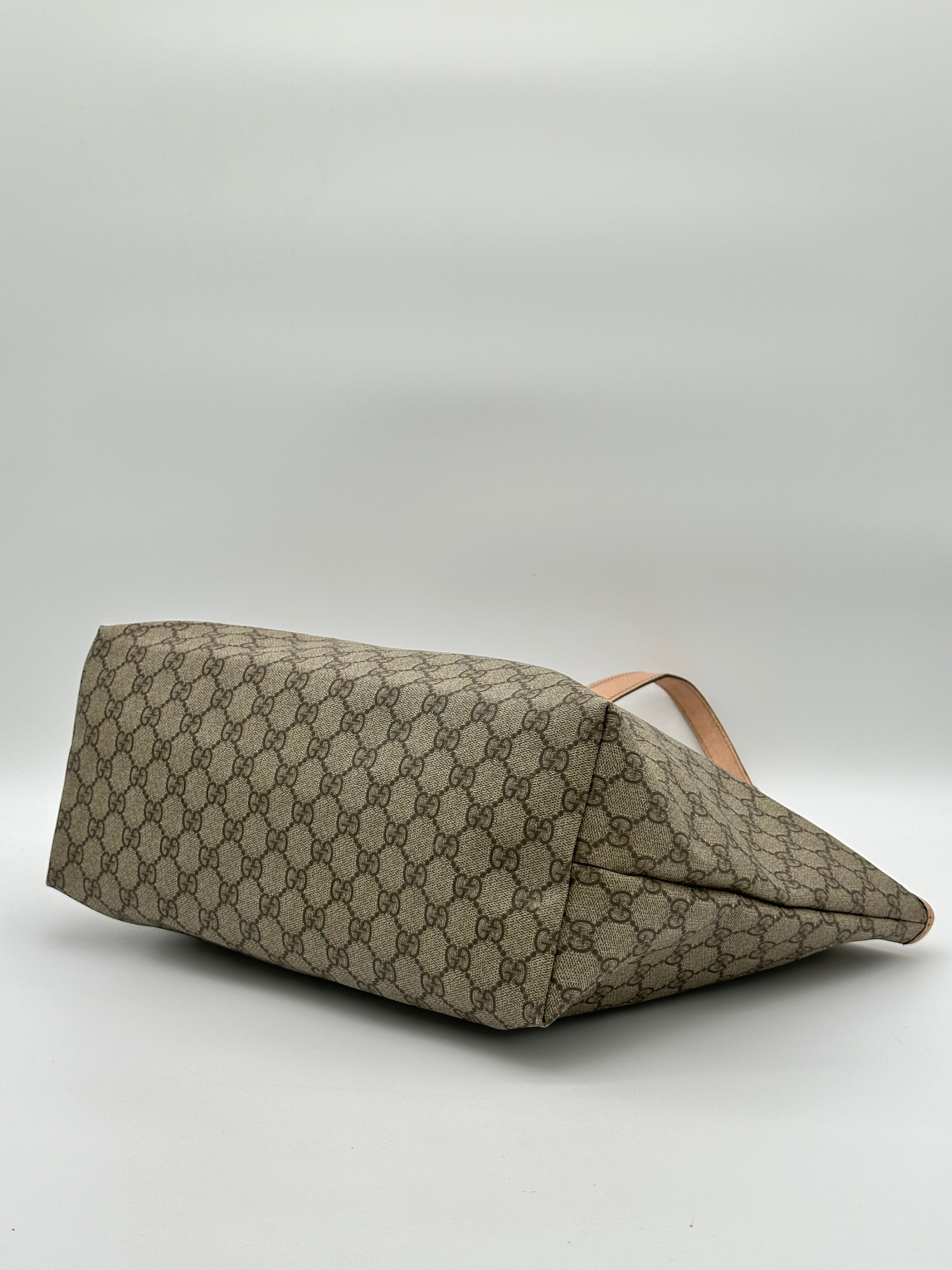 Gucci PVC Supreme Tote Bag