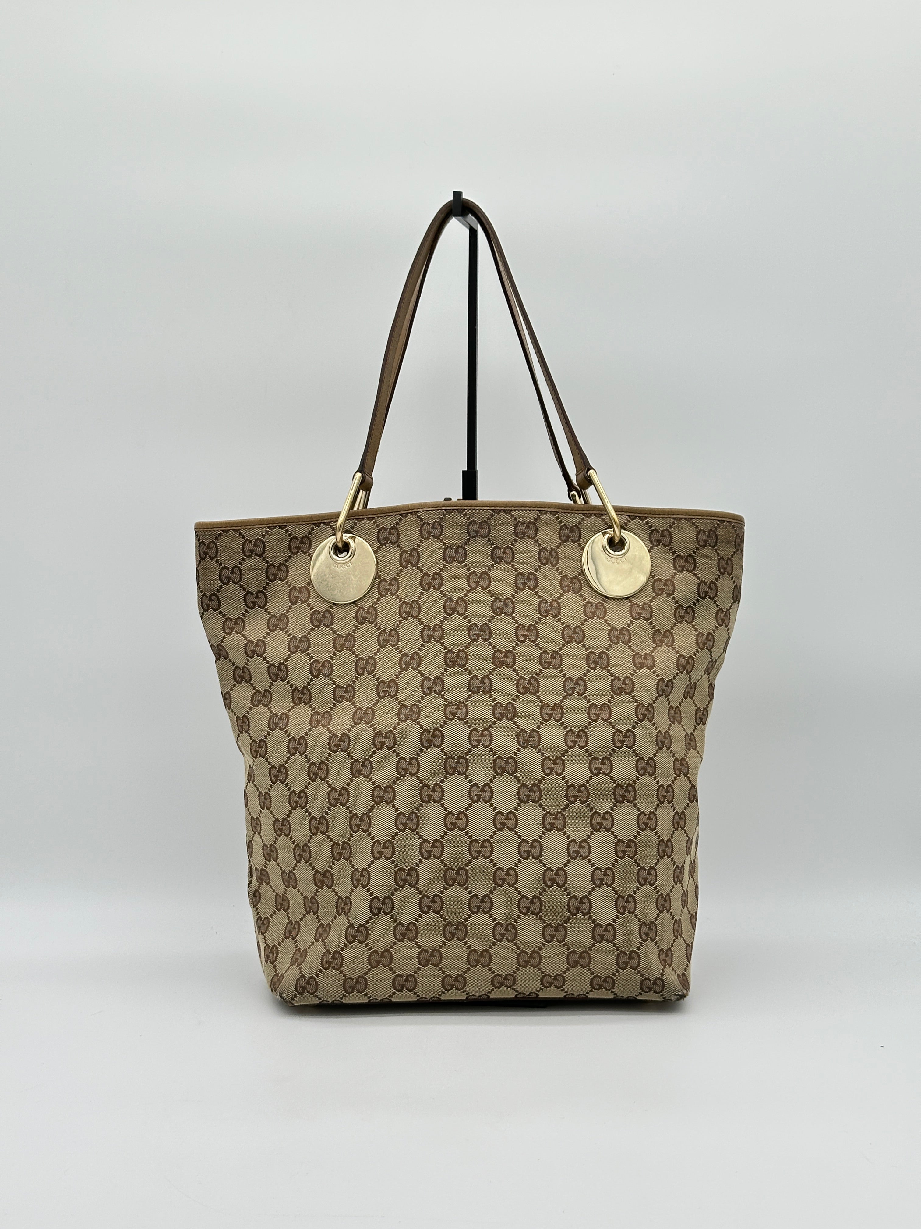 Gucci Eclipse Canvas Tote Bag