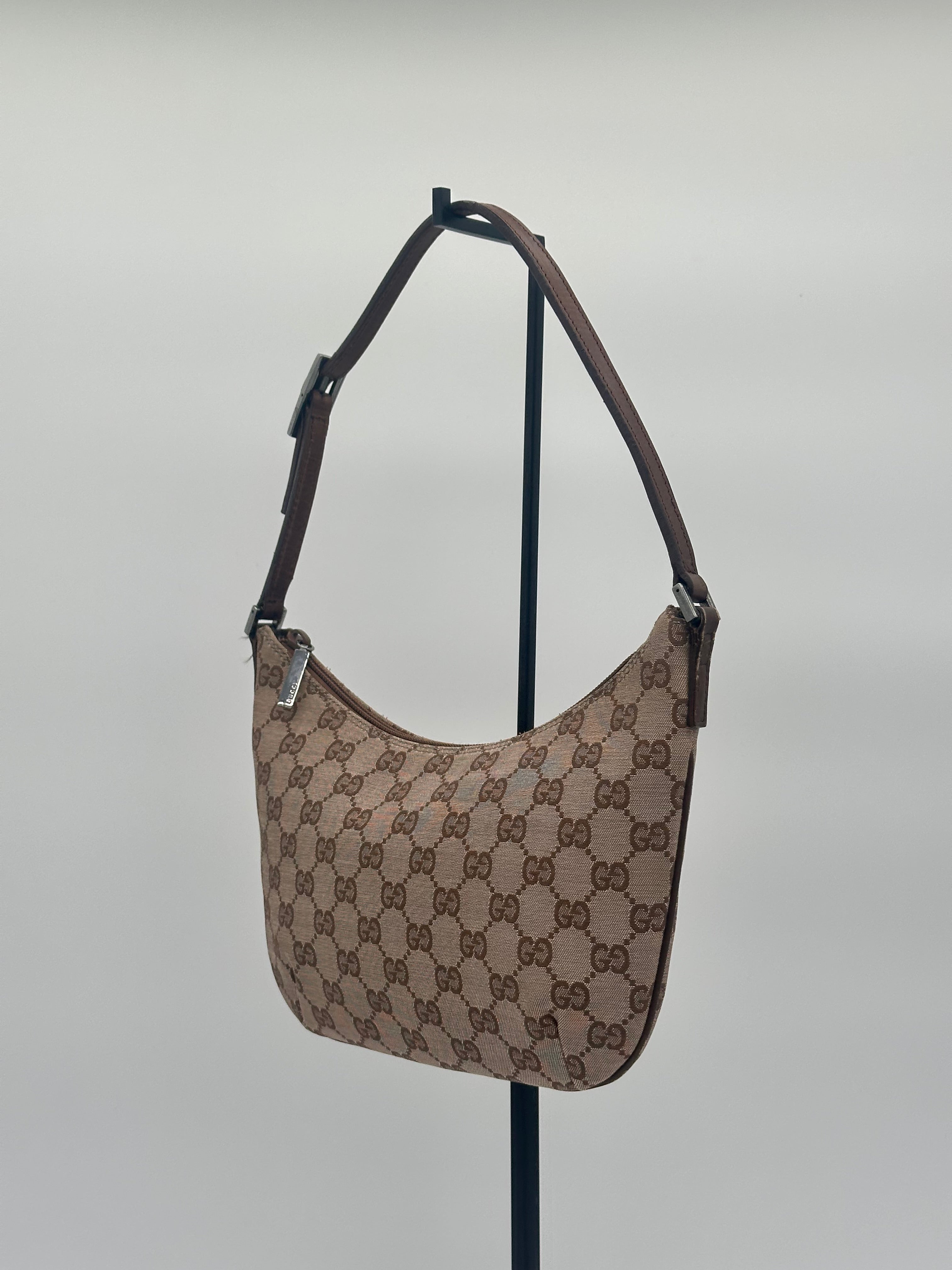 Gucci Canvas Baguette