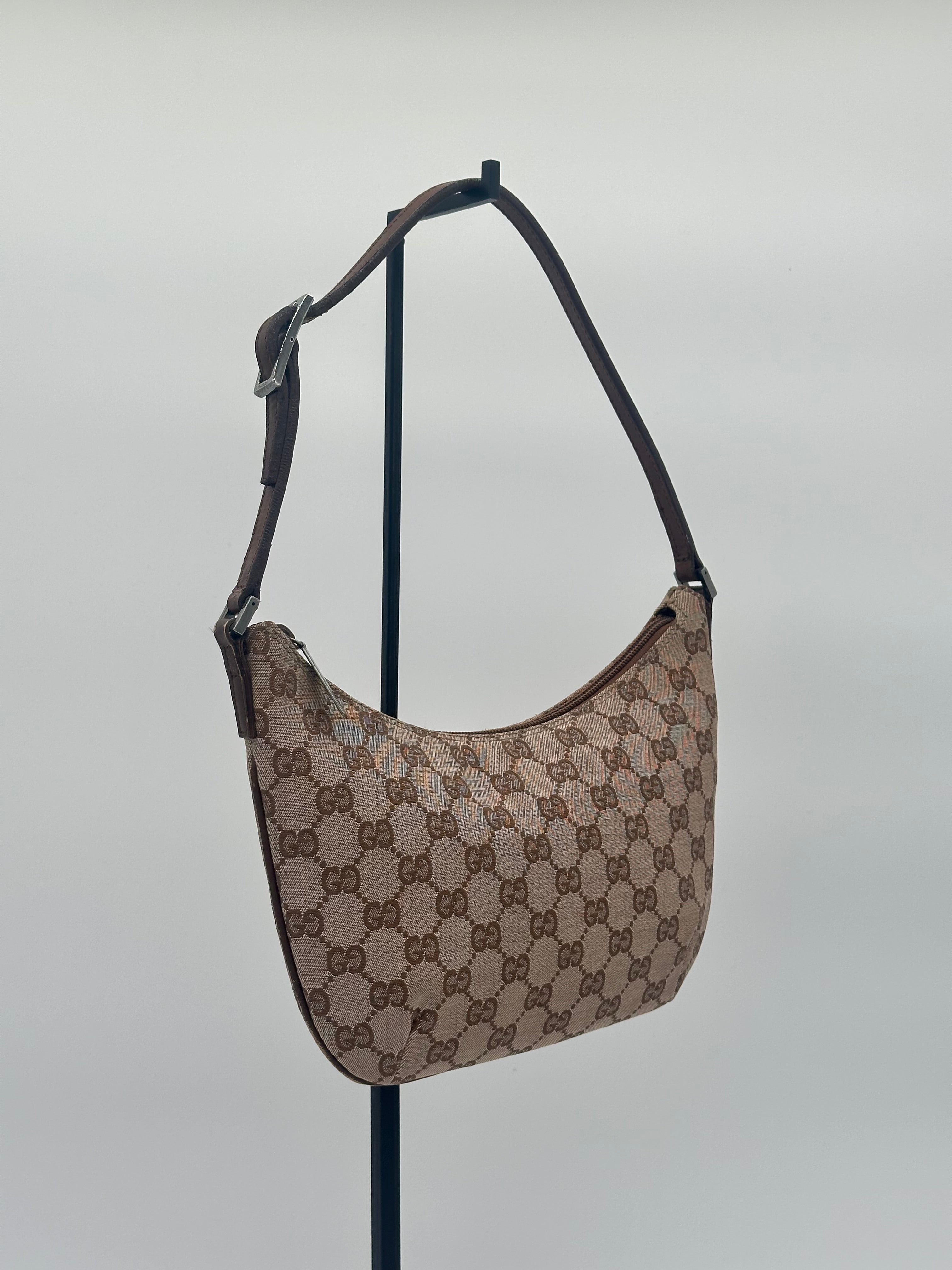 Gucci Canvas Baguette