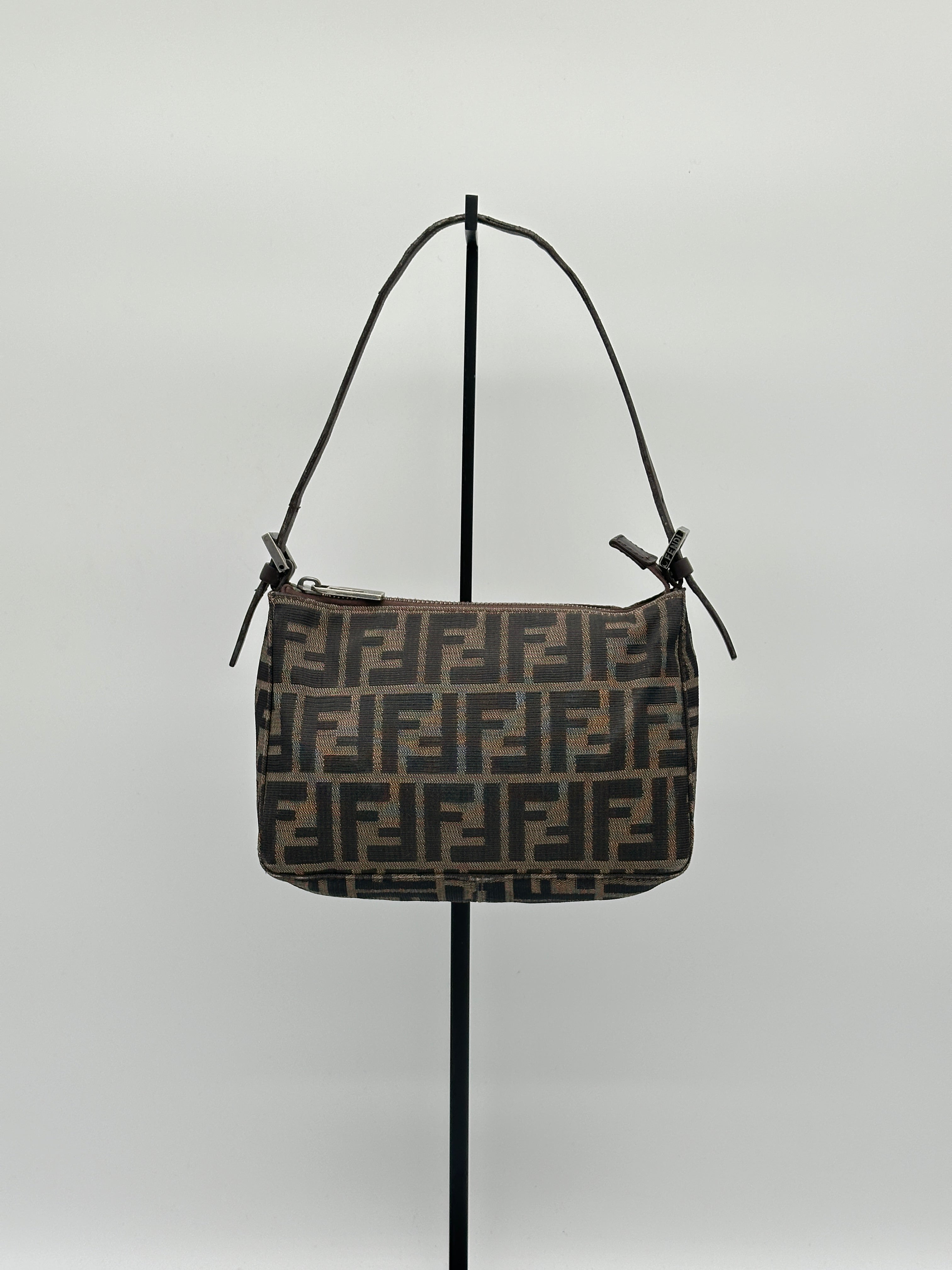 Fendi Zucca Canvas Pochette