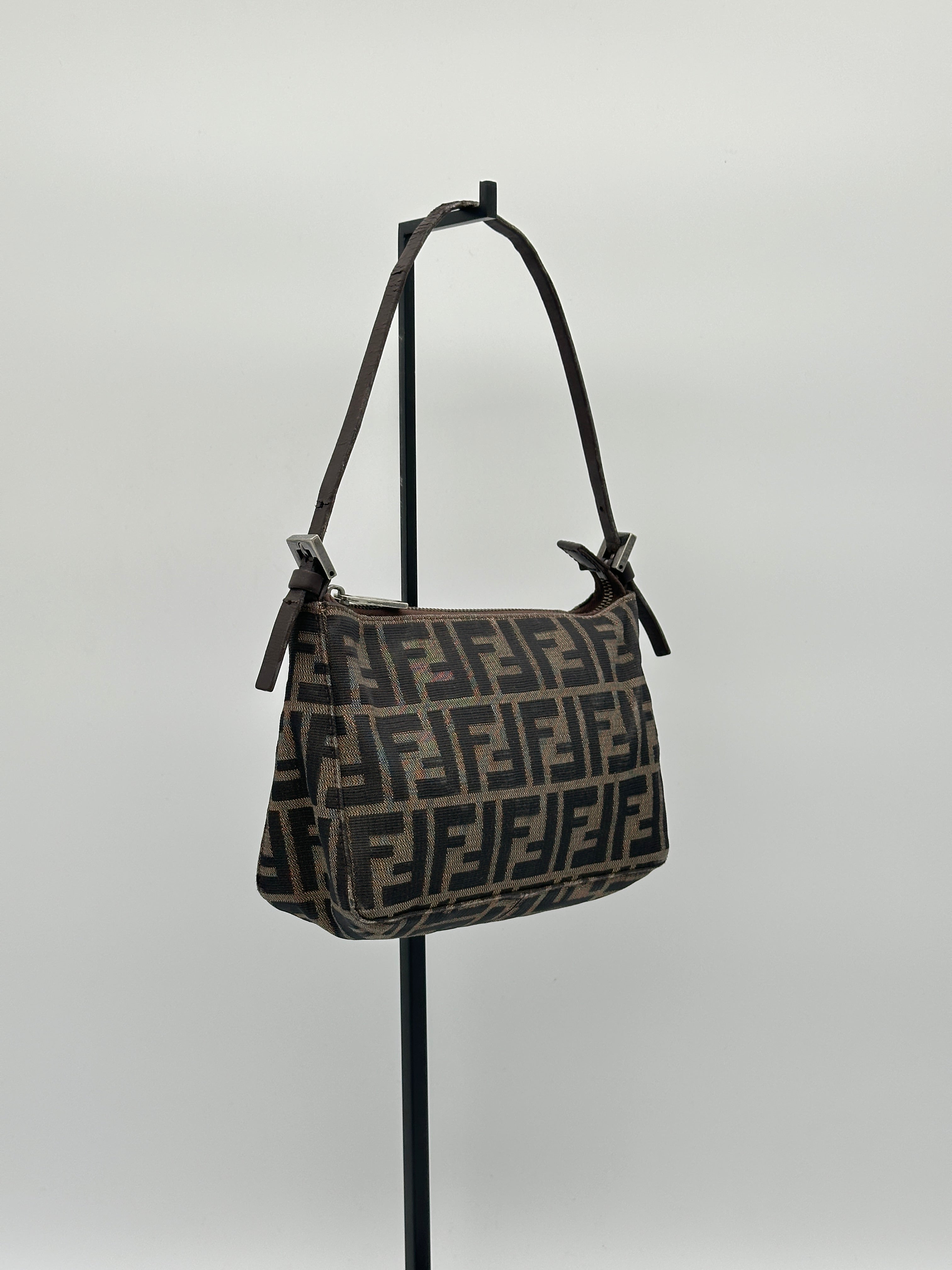 Fendi Zucca Canvas Pochette