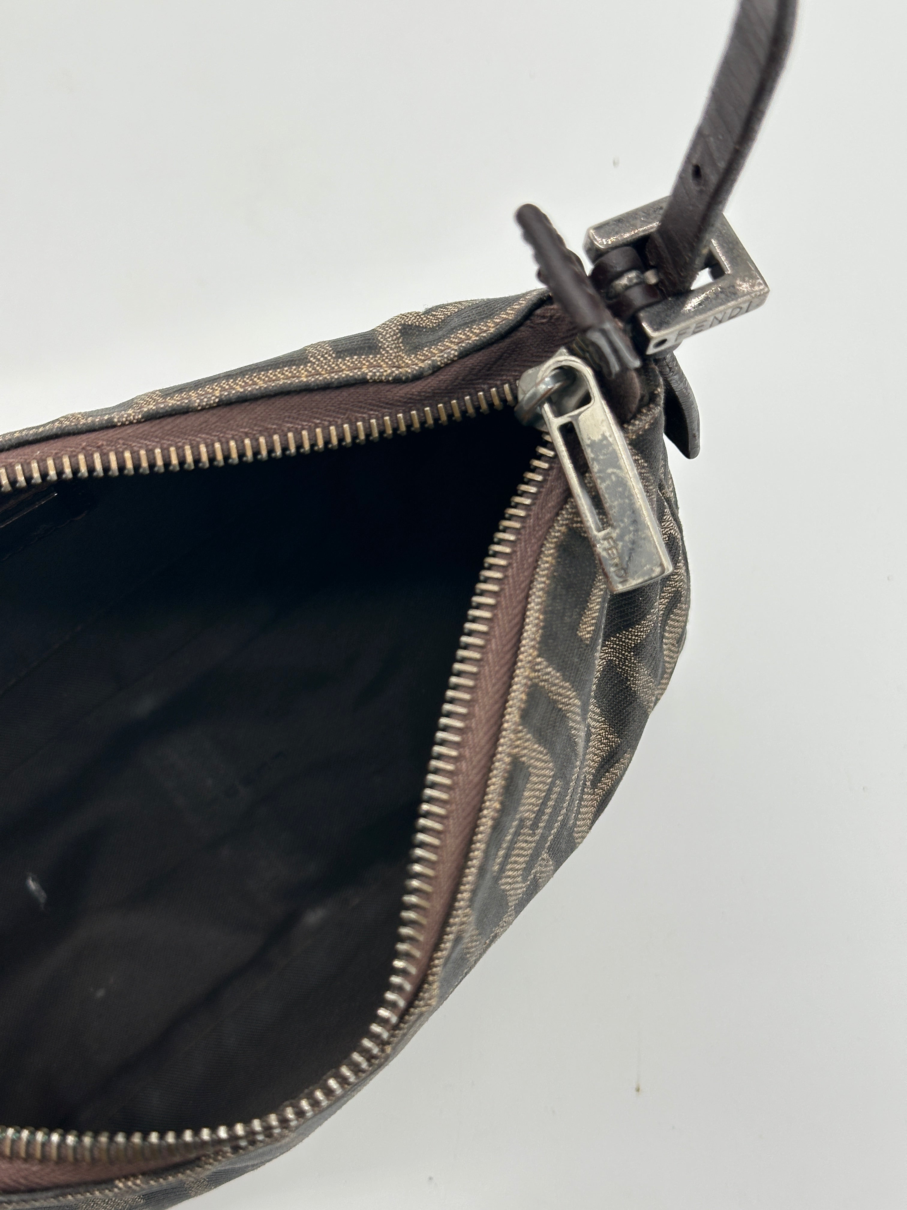 Fendi Zucca Canvas Pochette