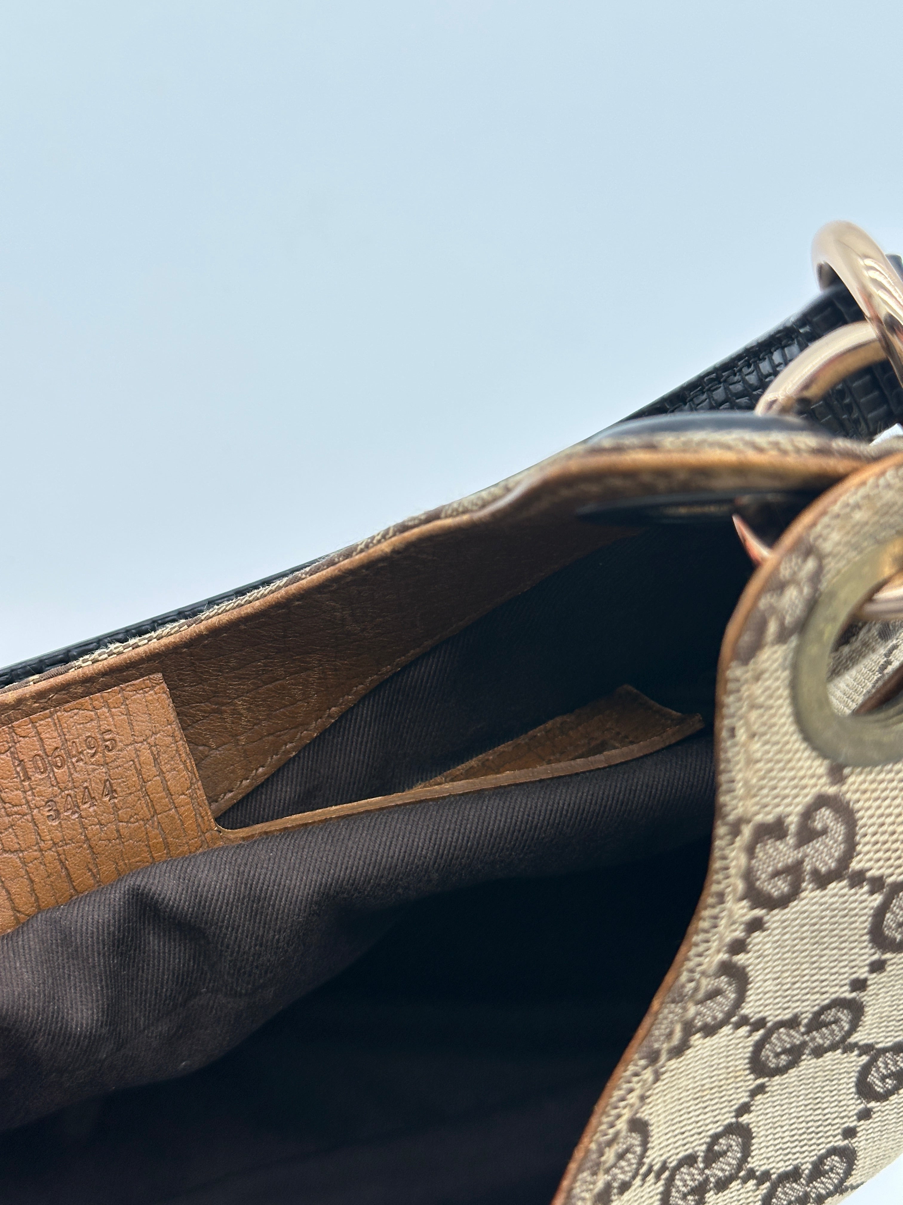 Gucci Canvas Hobo