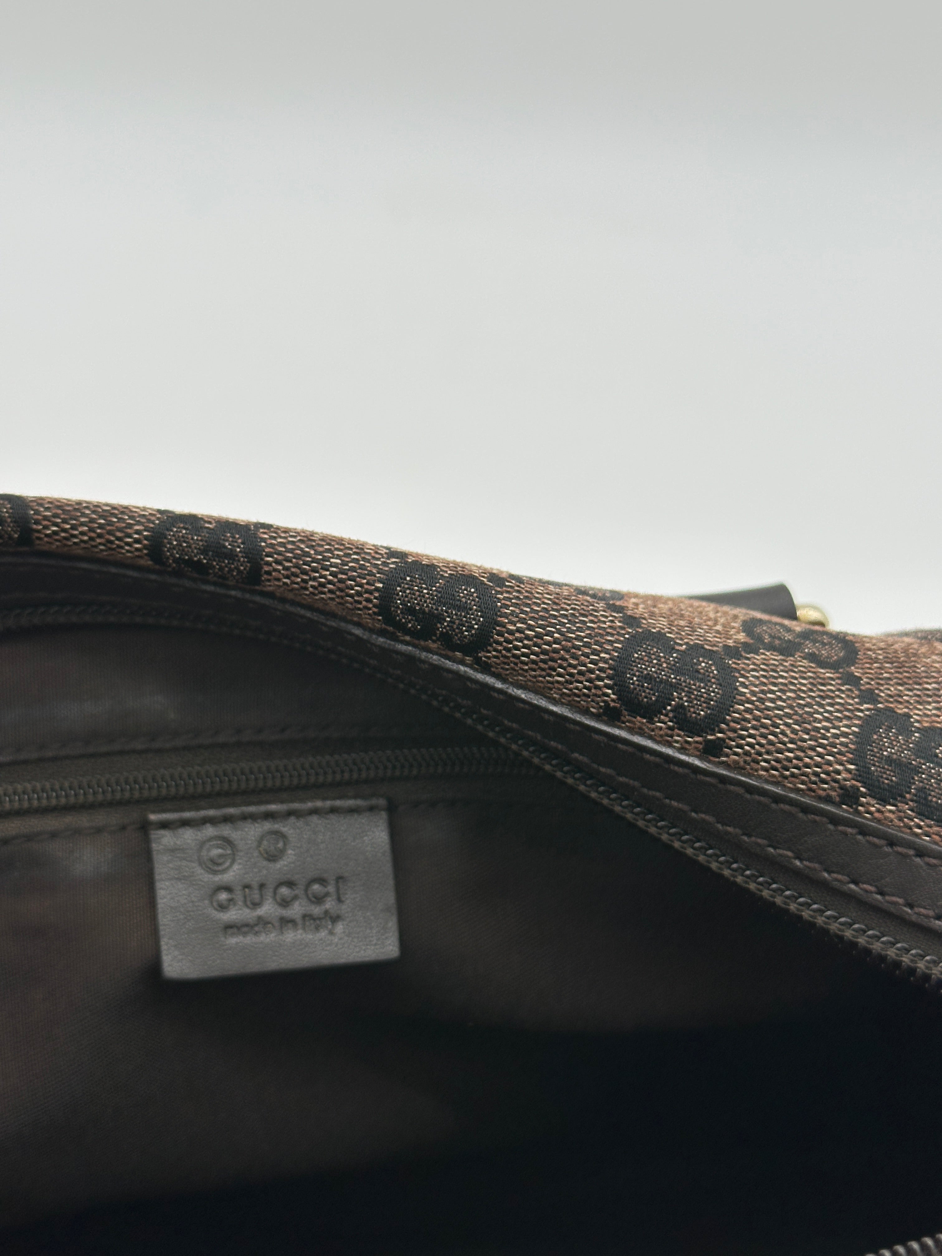 Gucci Canvas Boston