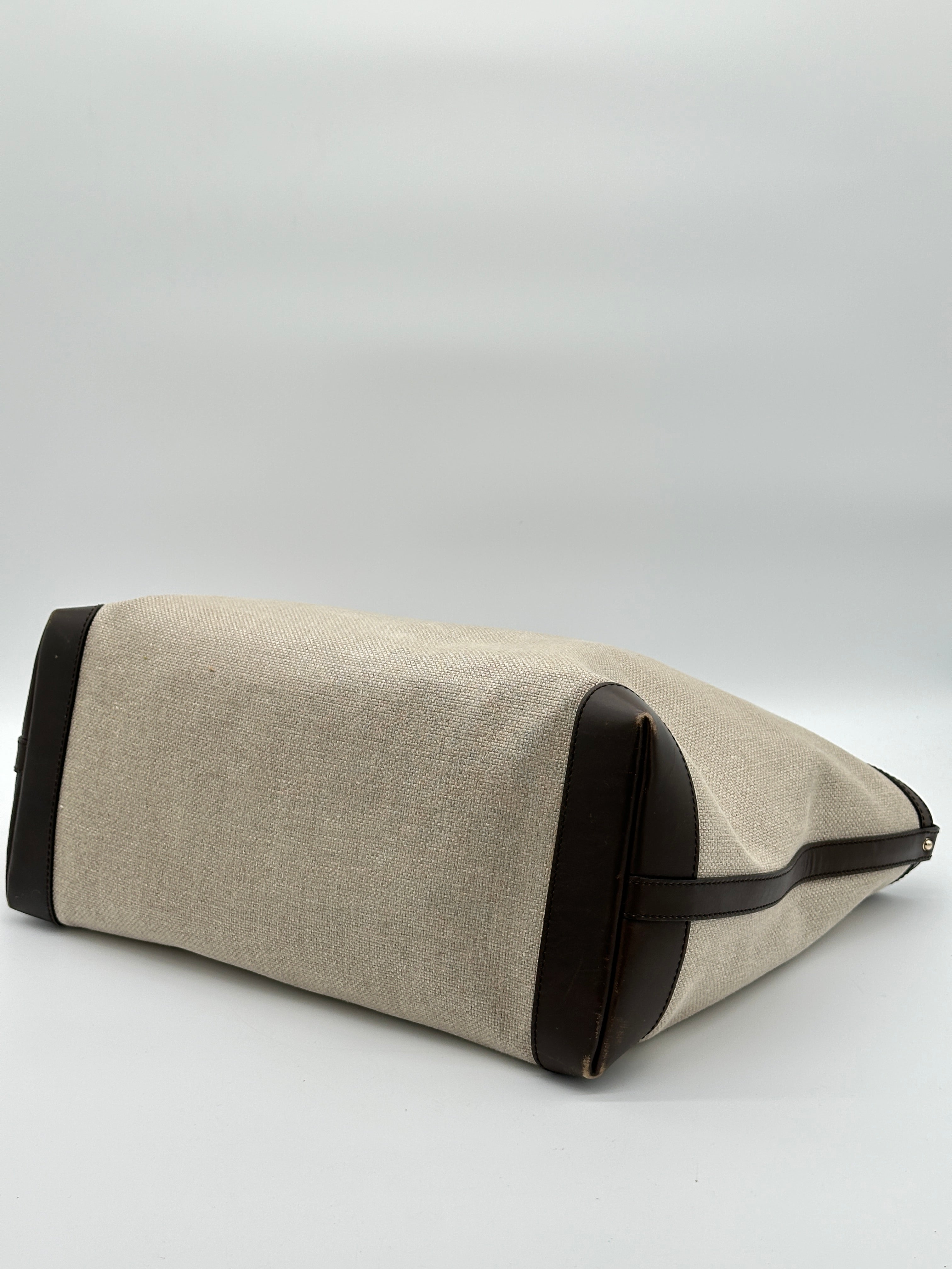 Gucci Craft Canvas Tote Bag