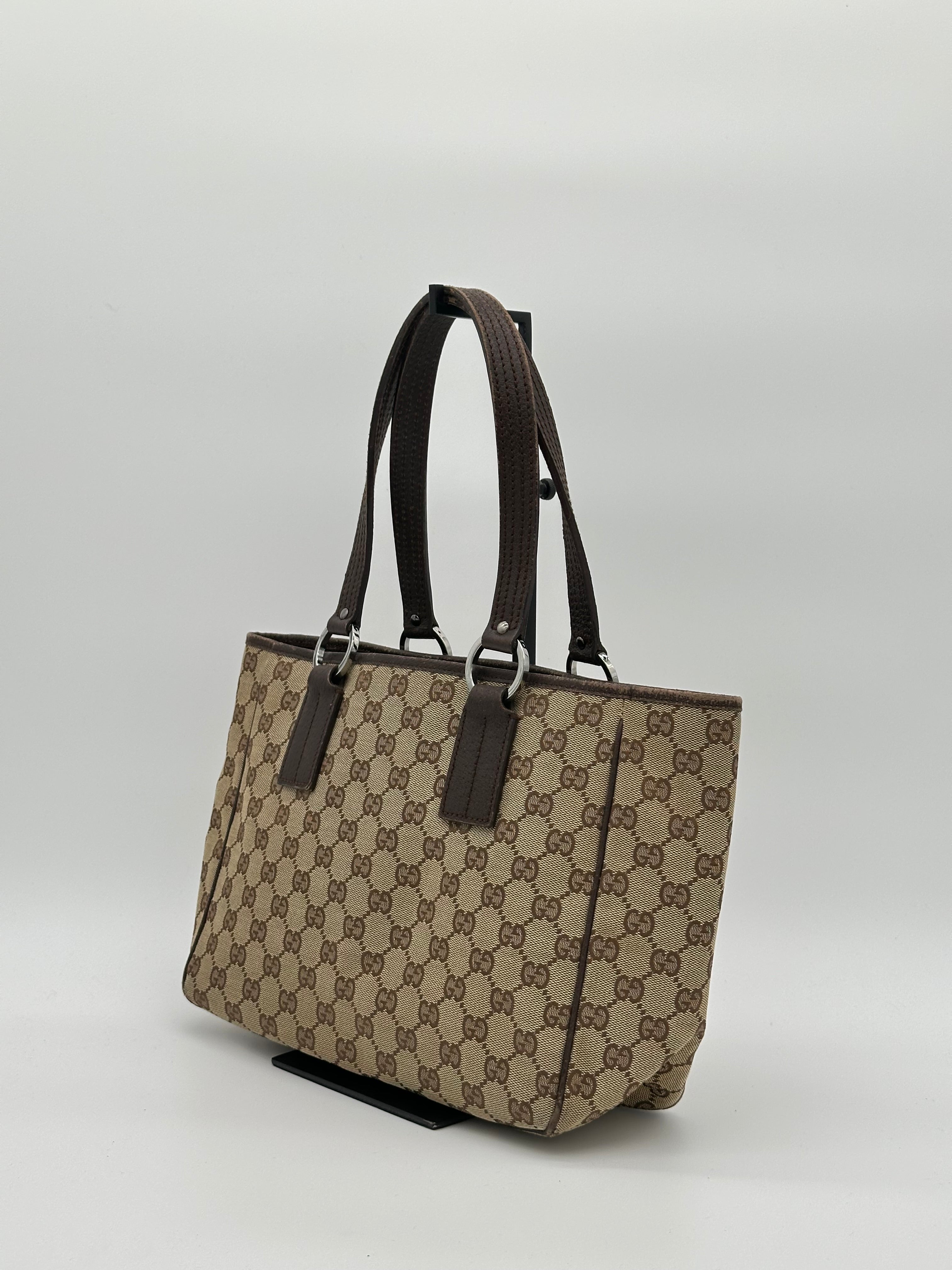 Gucci Canvas Tote Bag