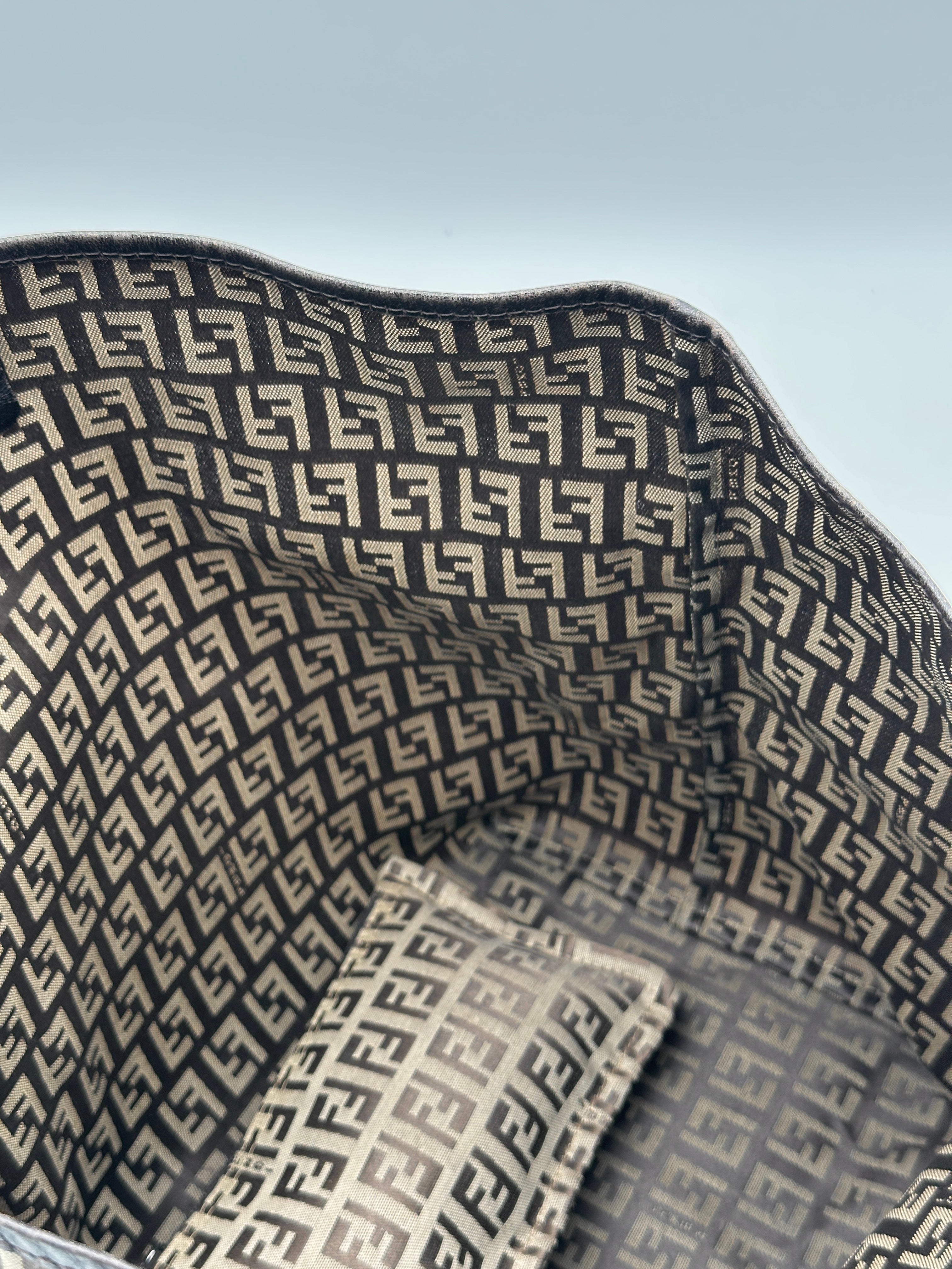 Fendi Zucchino Tote Bag