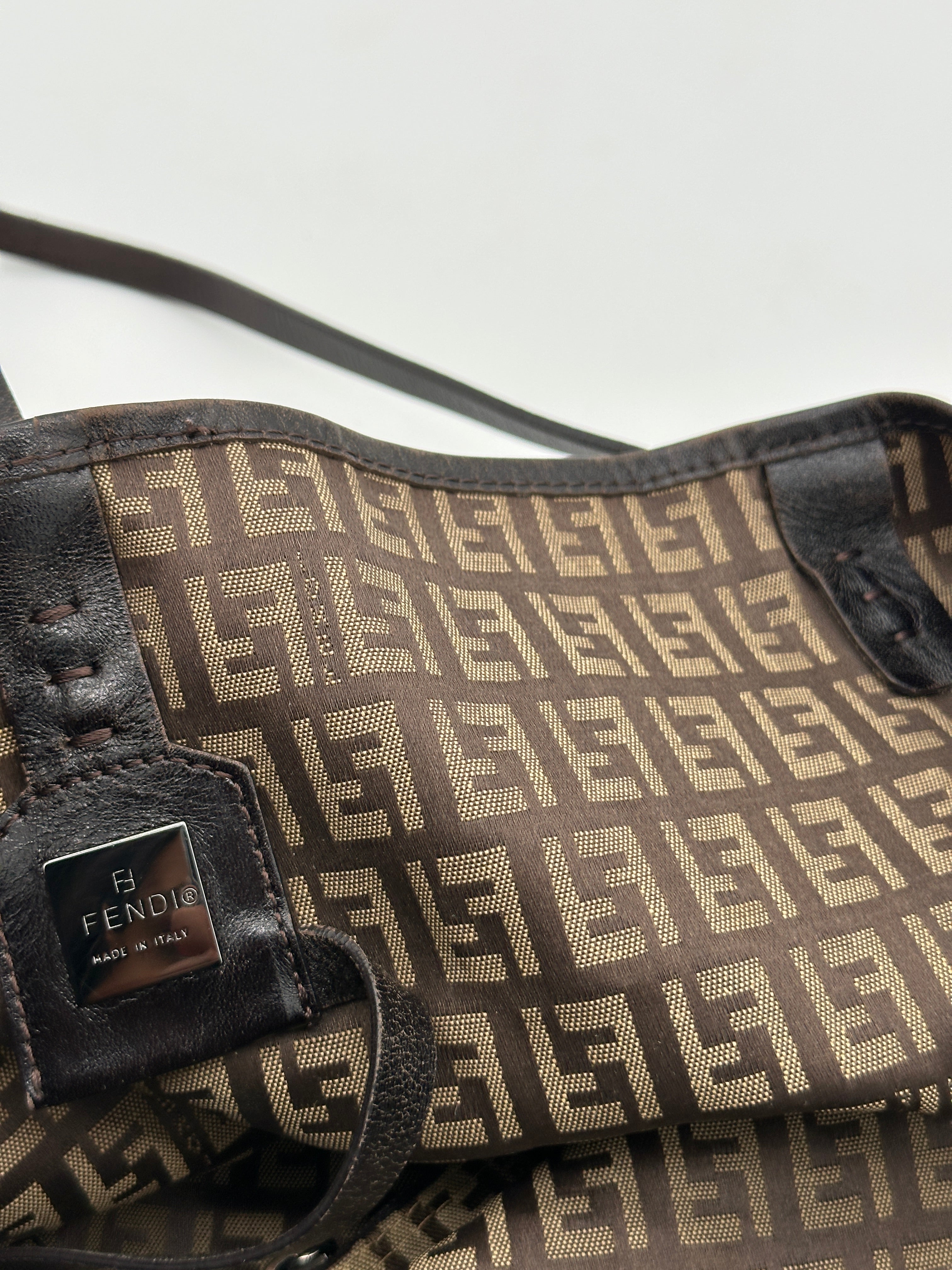 Fendi Zucchino Tote Bag