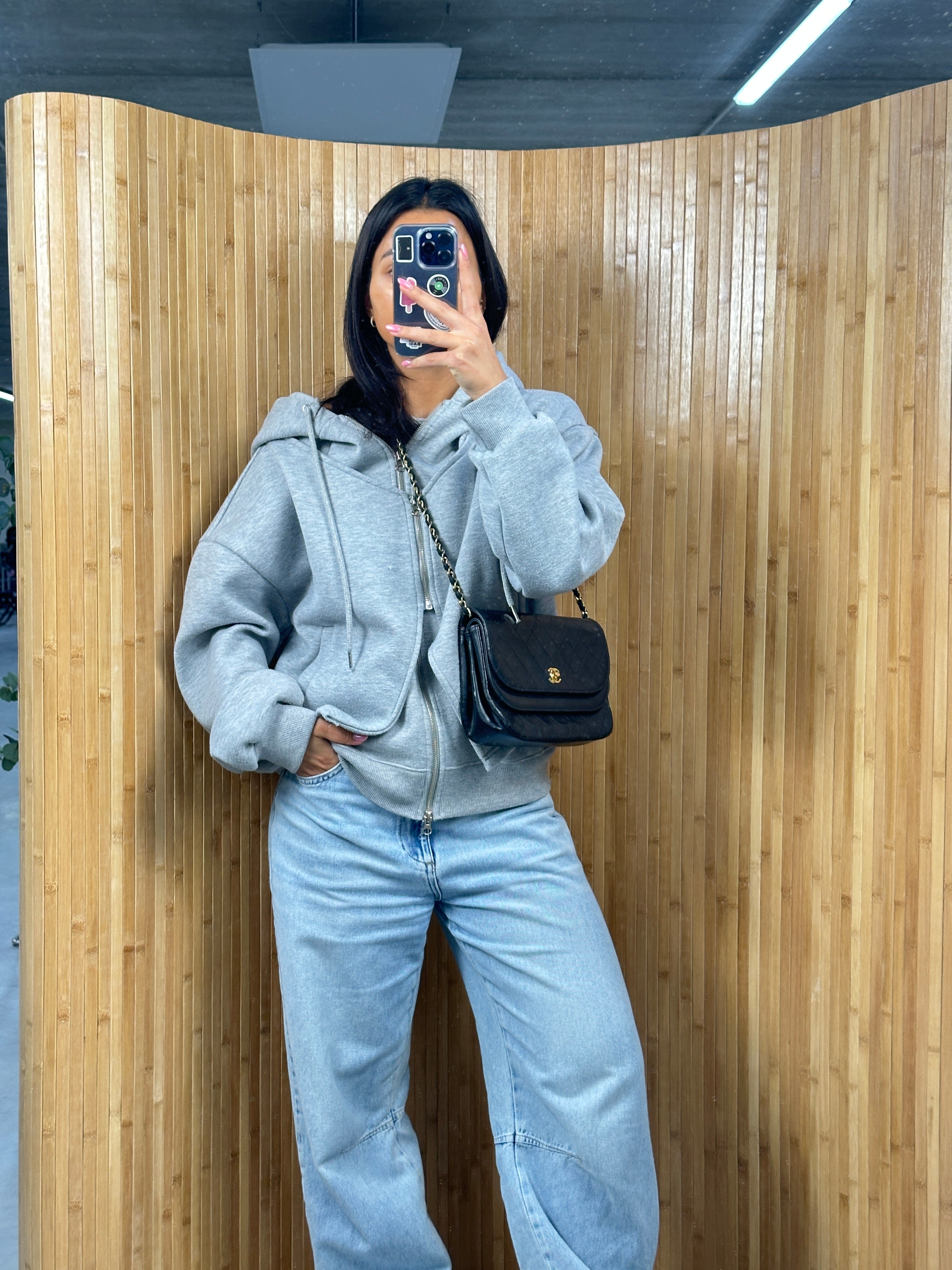 Chanel Half Moon Double Flap