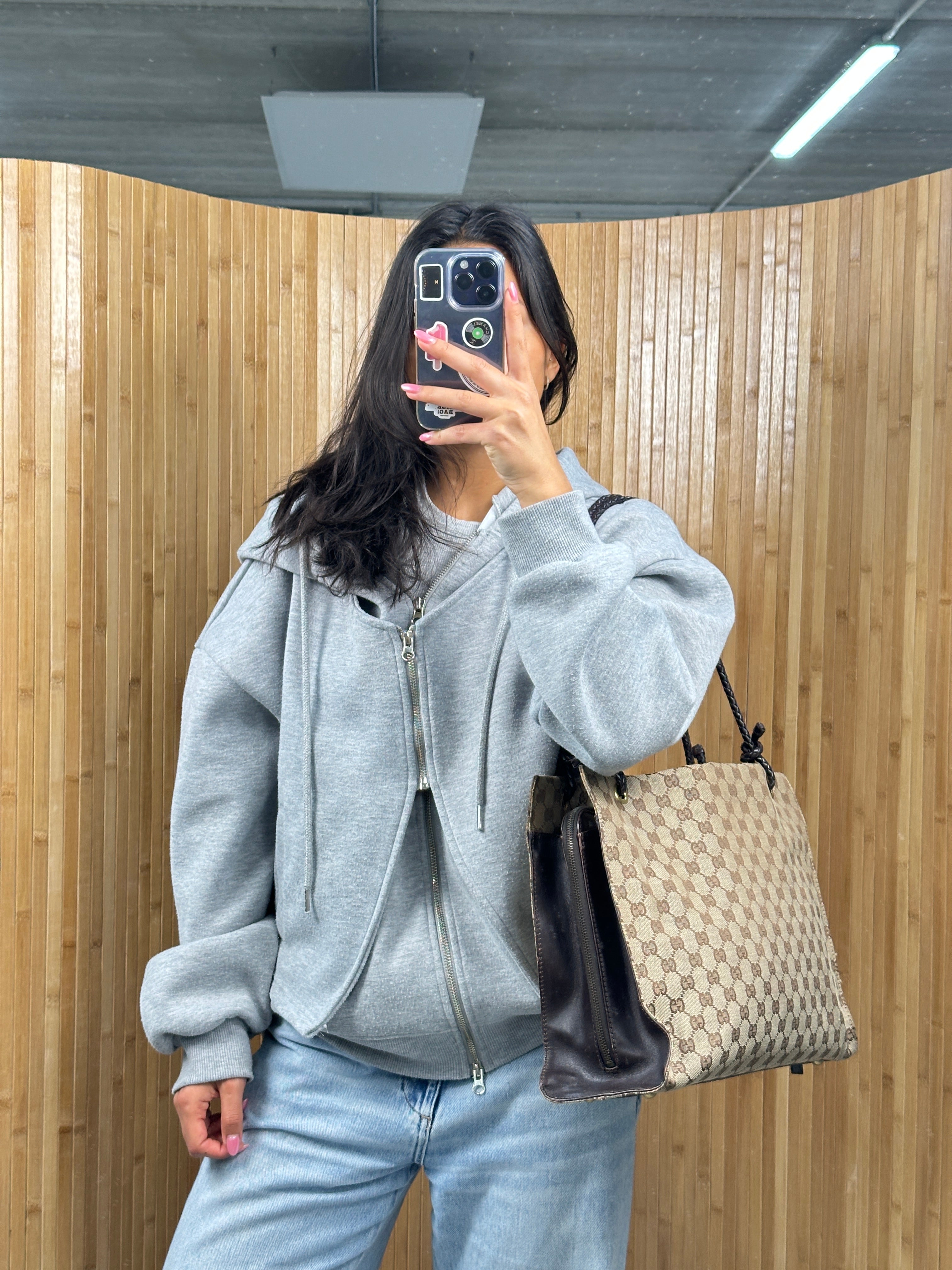 Gucci Canvas Tote Bag