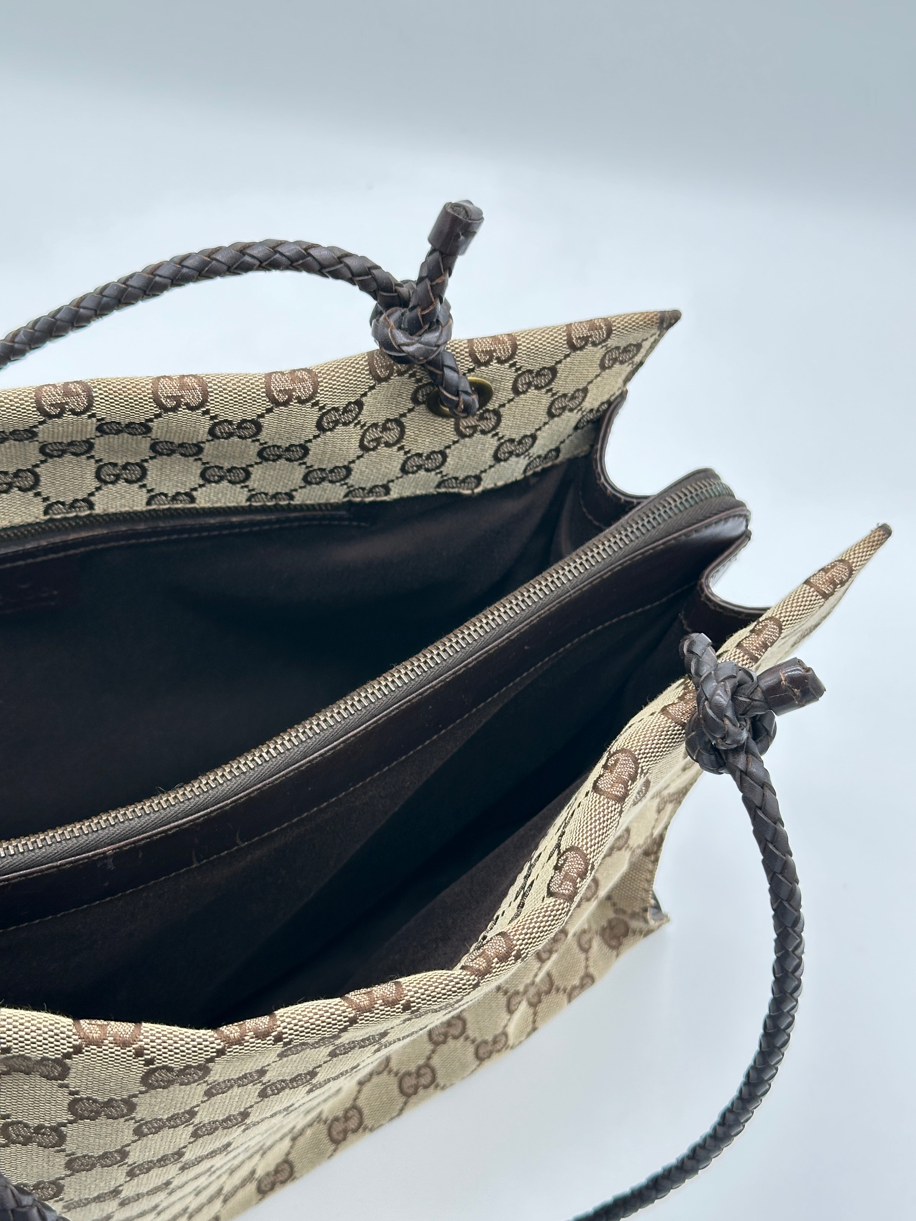 Gucci Canvas Tote Bag