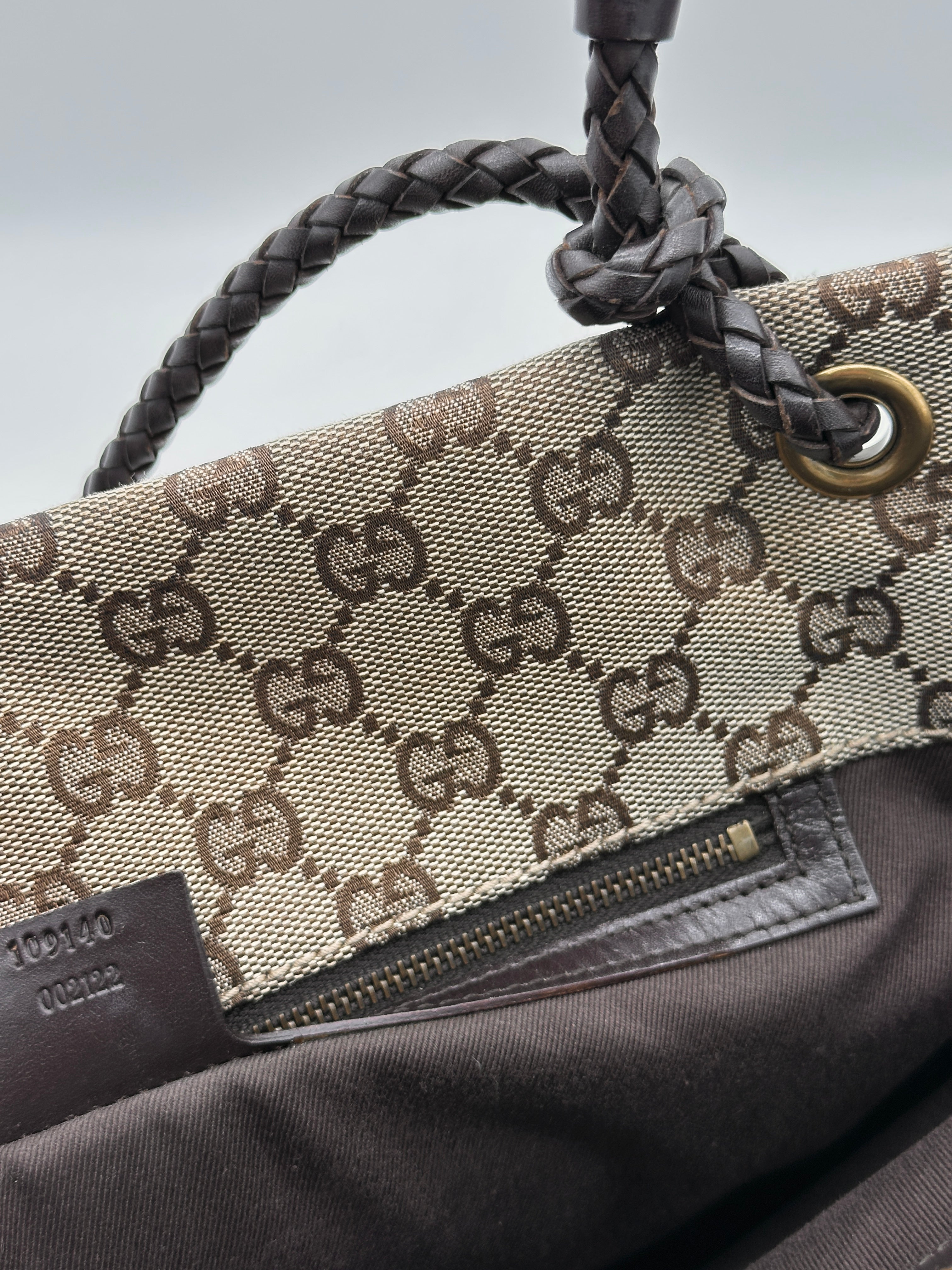 Gucci Canvas Tote Bag