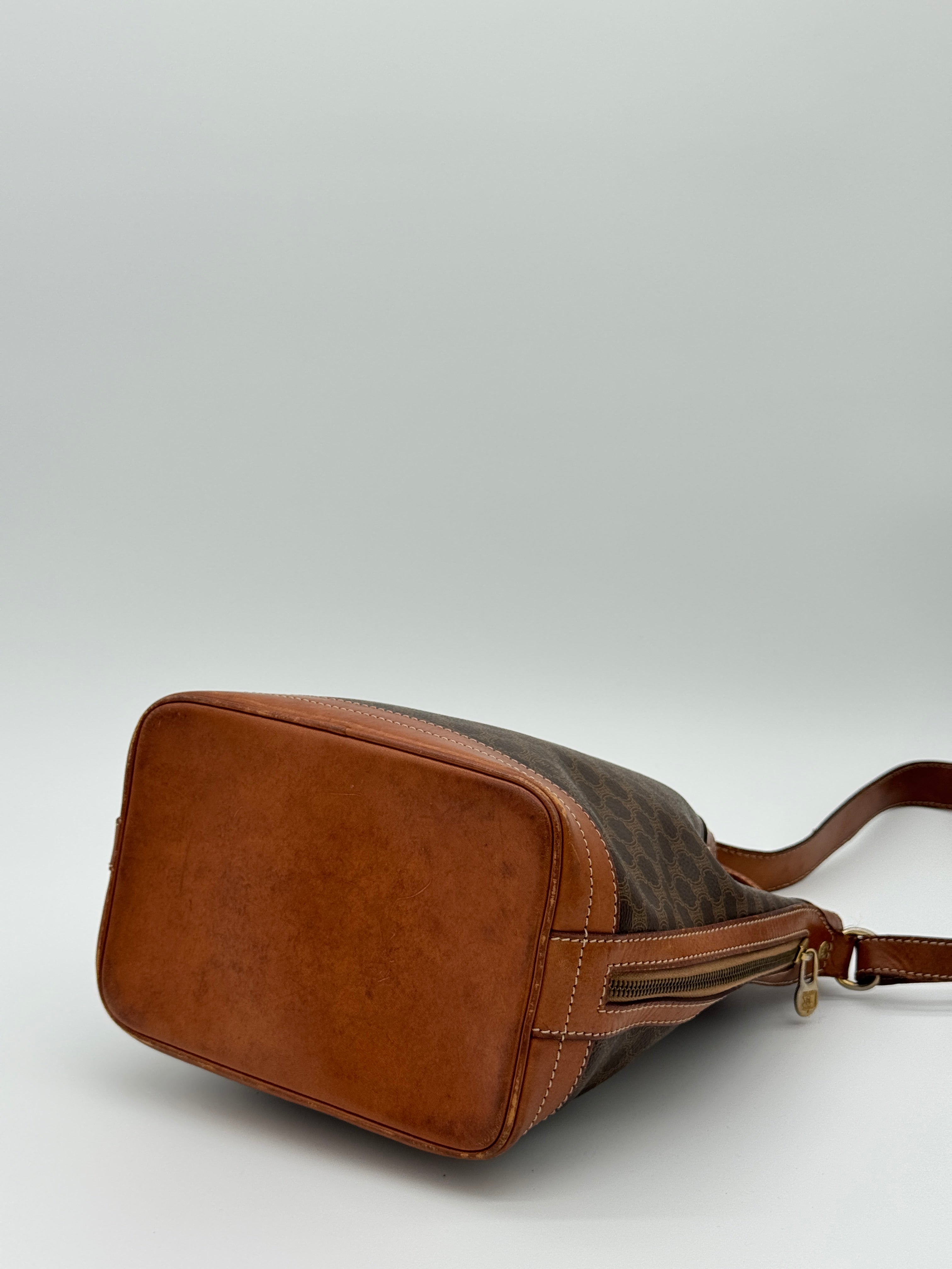 Céline Macadam Bucket Bag