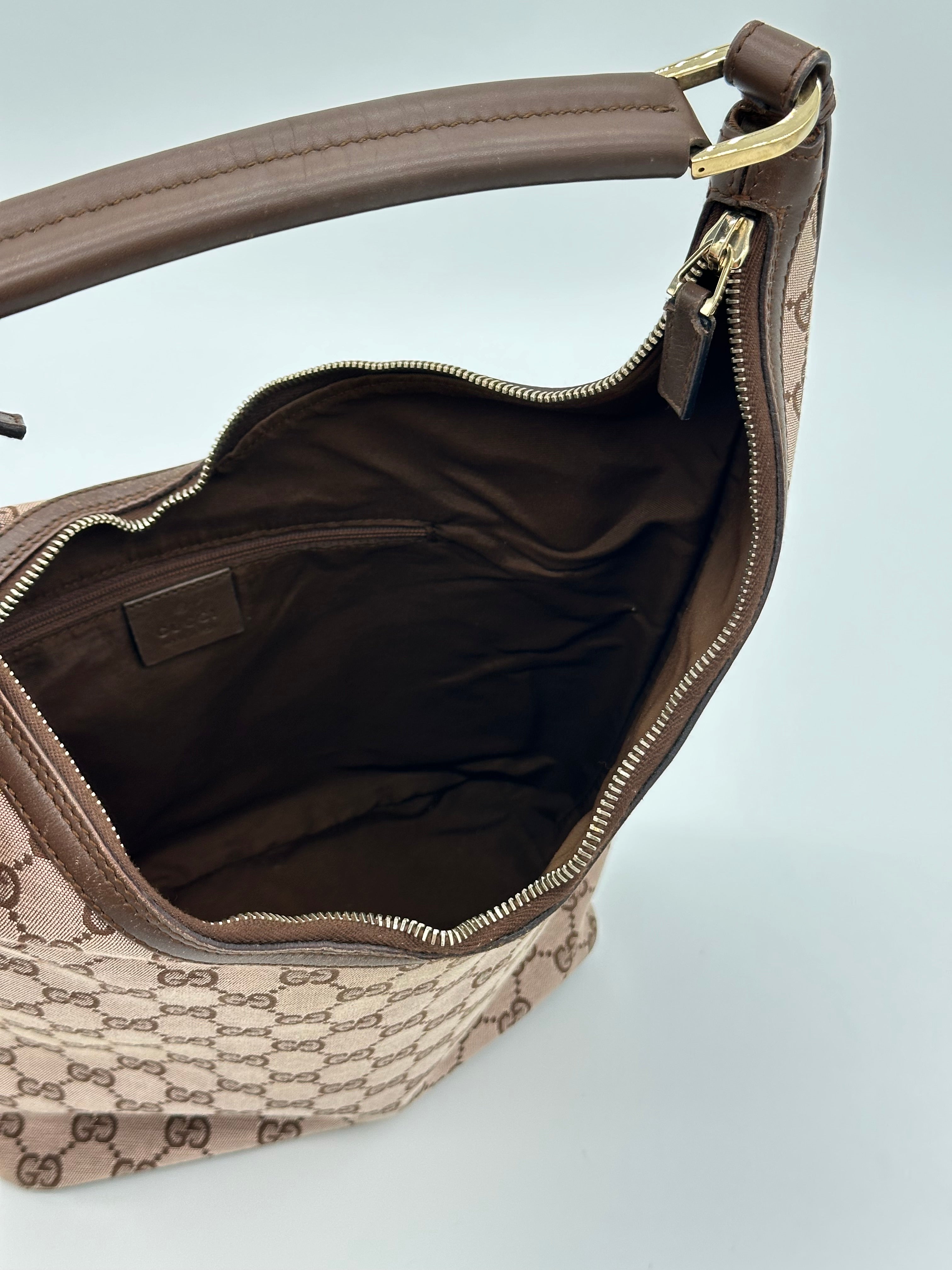 Gucci Canvas Hobo