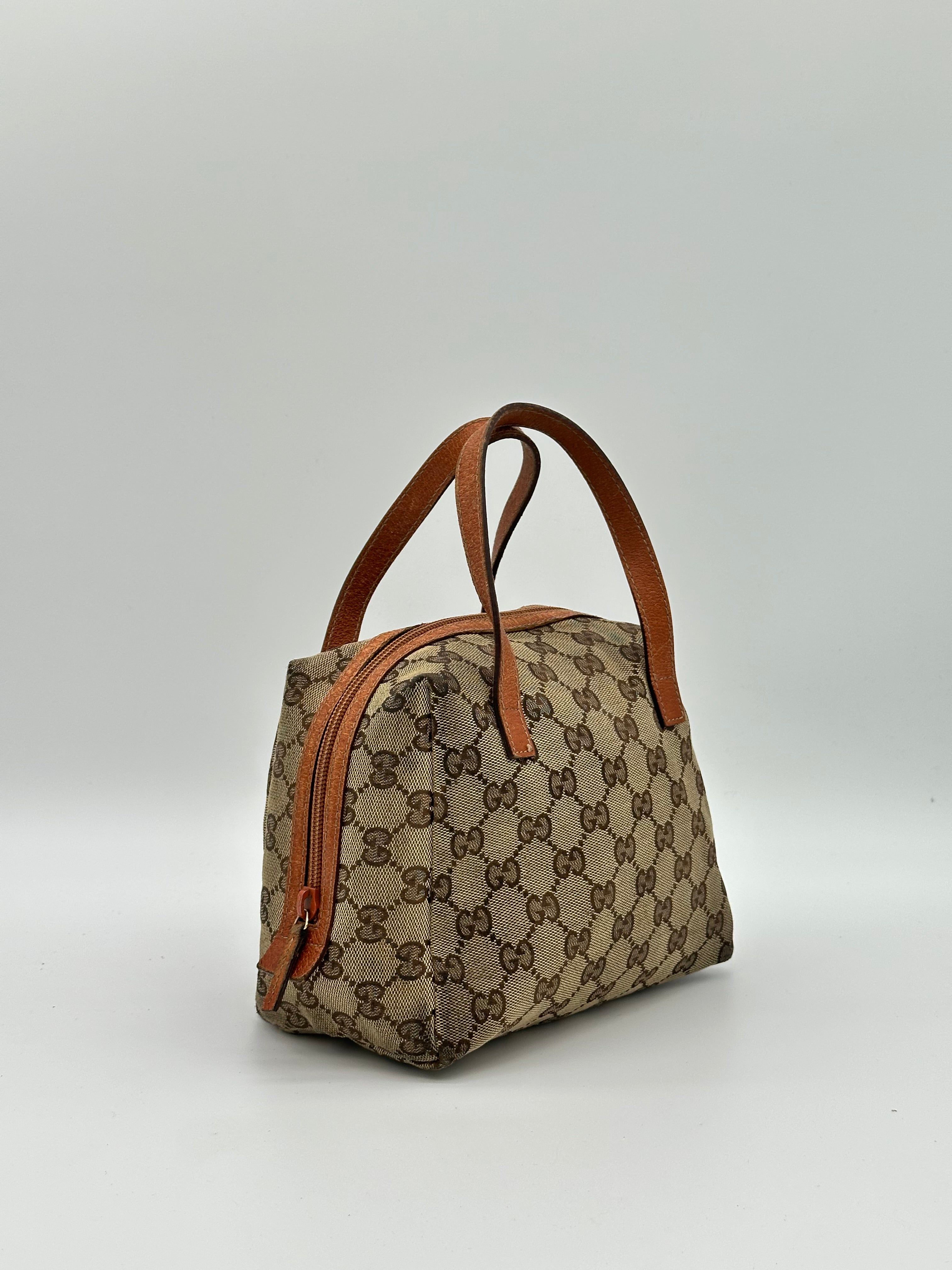 Gucci Top Handle Mini Canvas