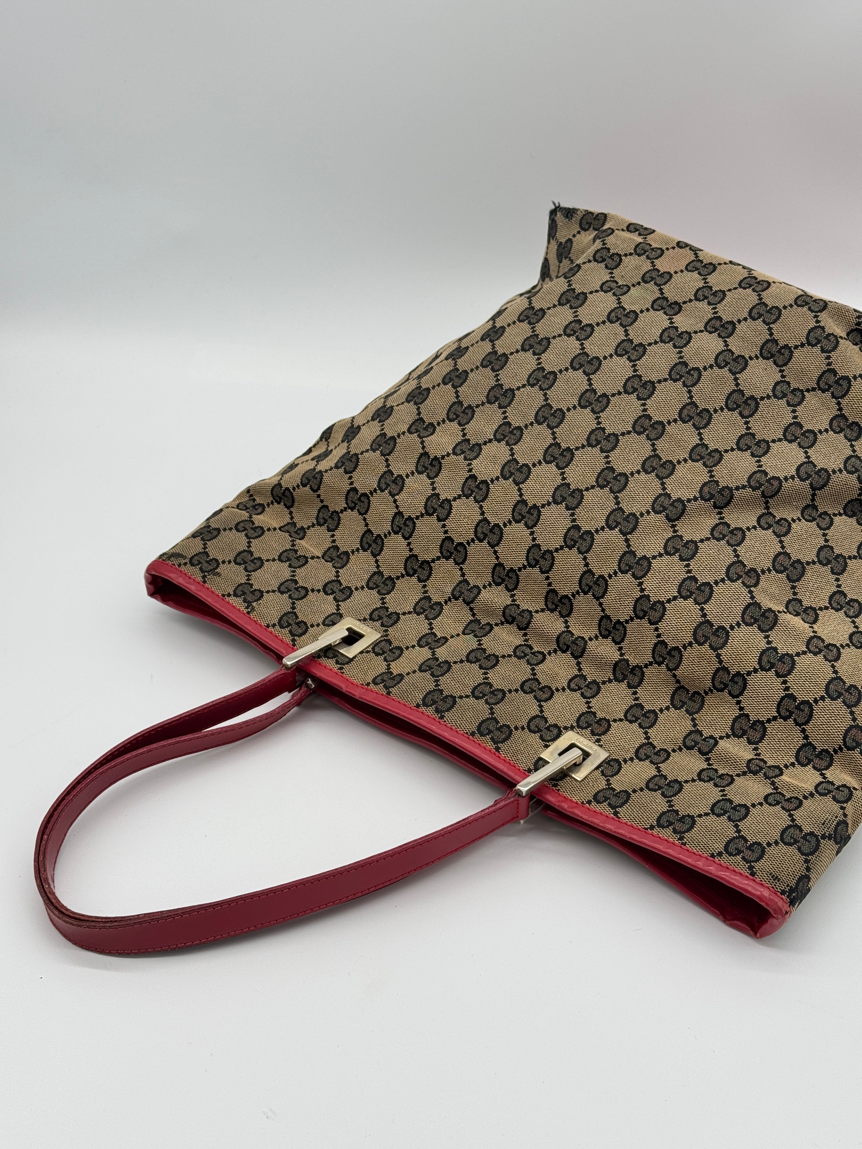 Gucci Canvas Tote Bag
