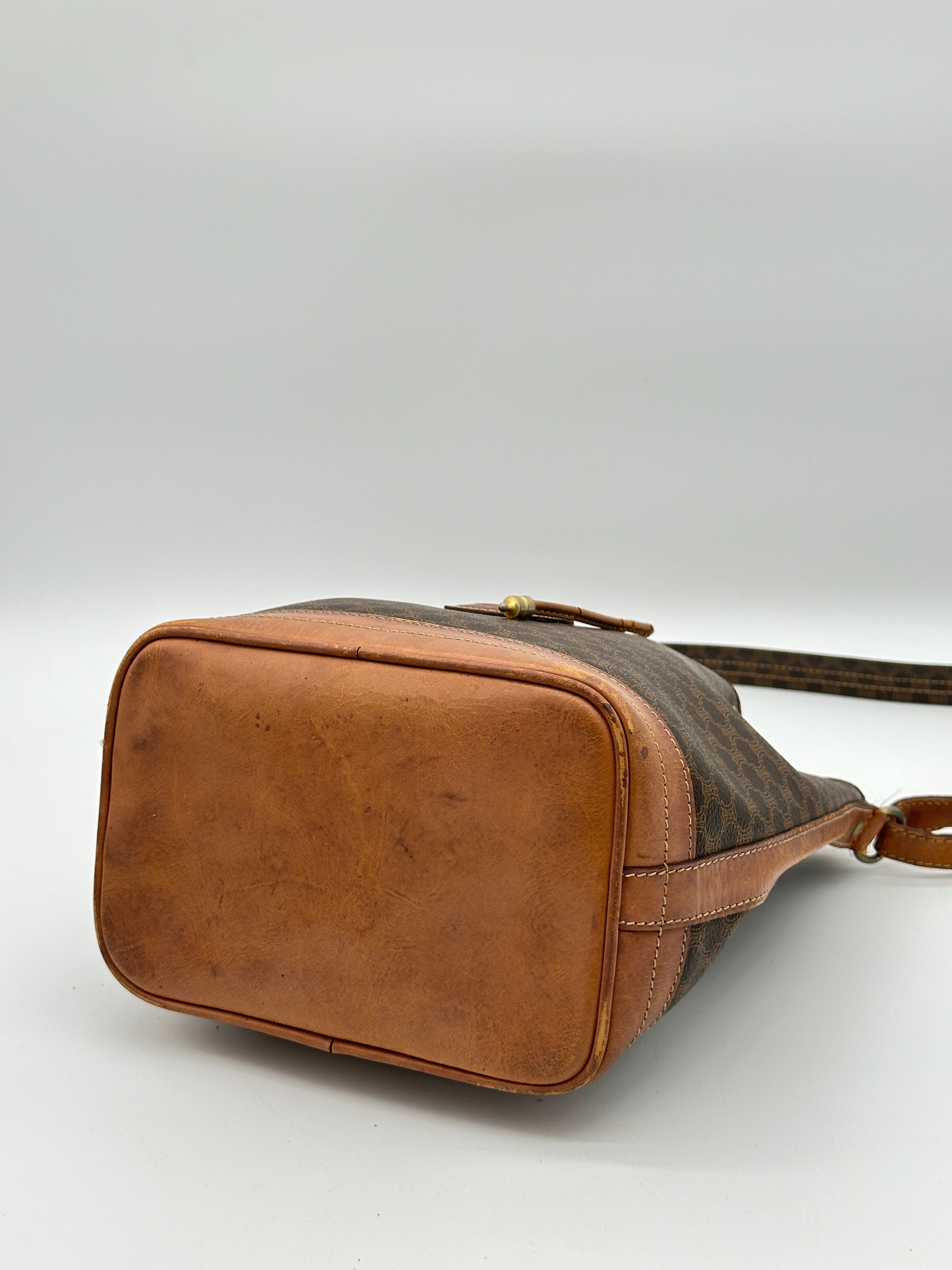 Céline Macadam Bucket Bag