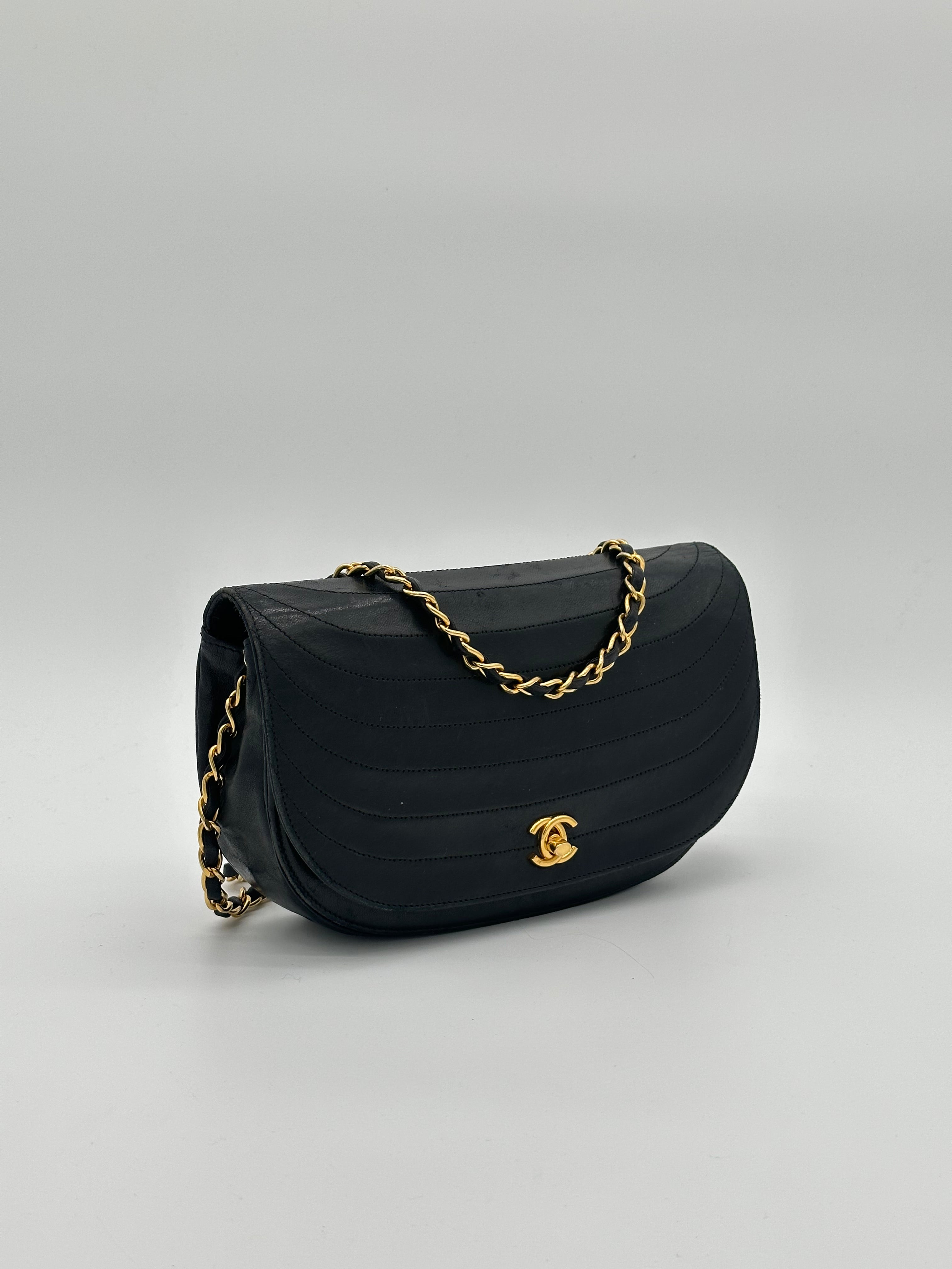 Chanel Half Moon Single Flap