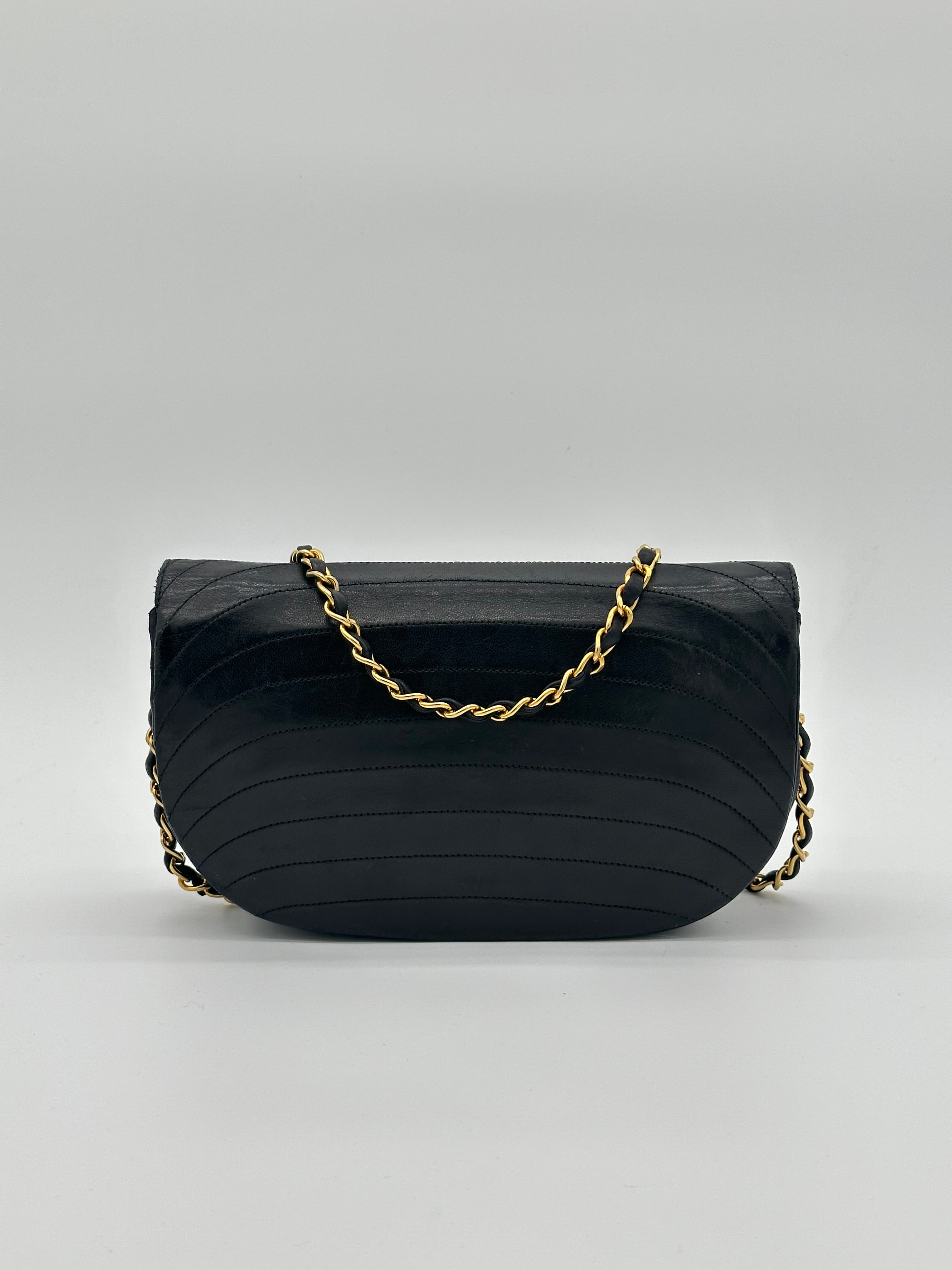 Chanel Half Moon Single Flap