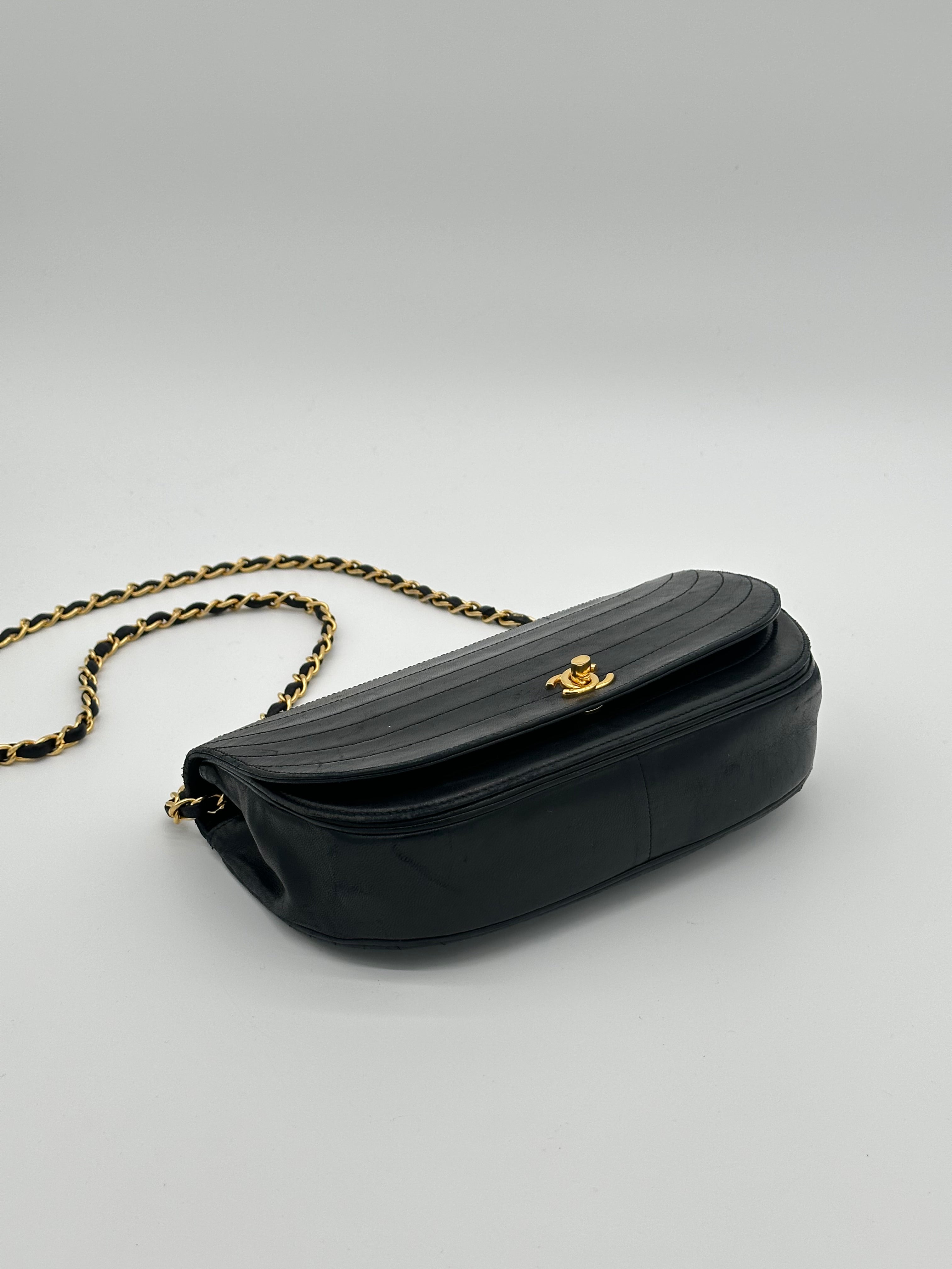 Chanel Half Moon Single Flap