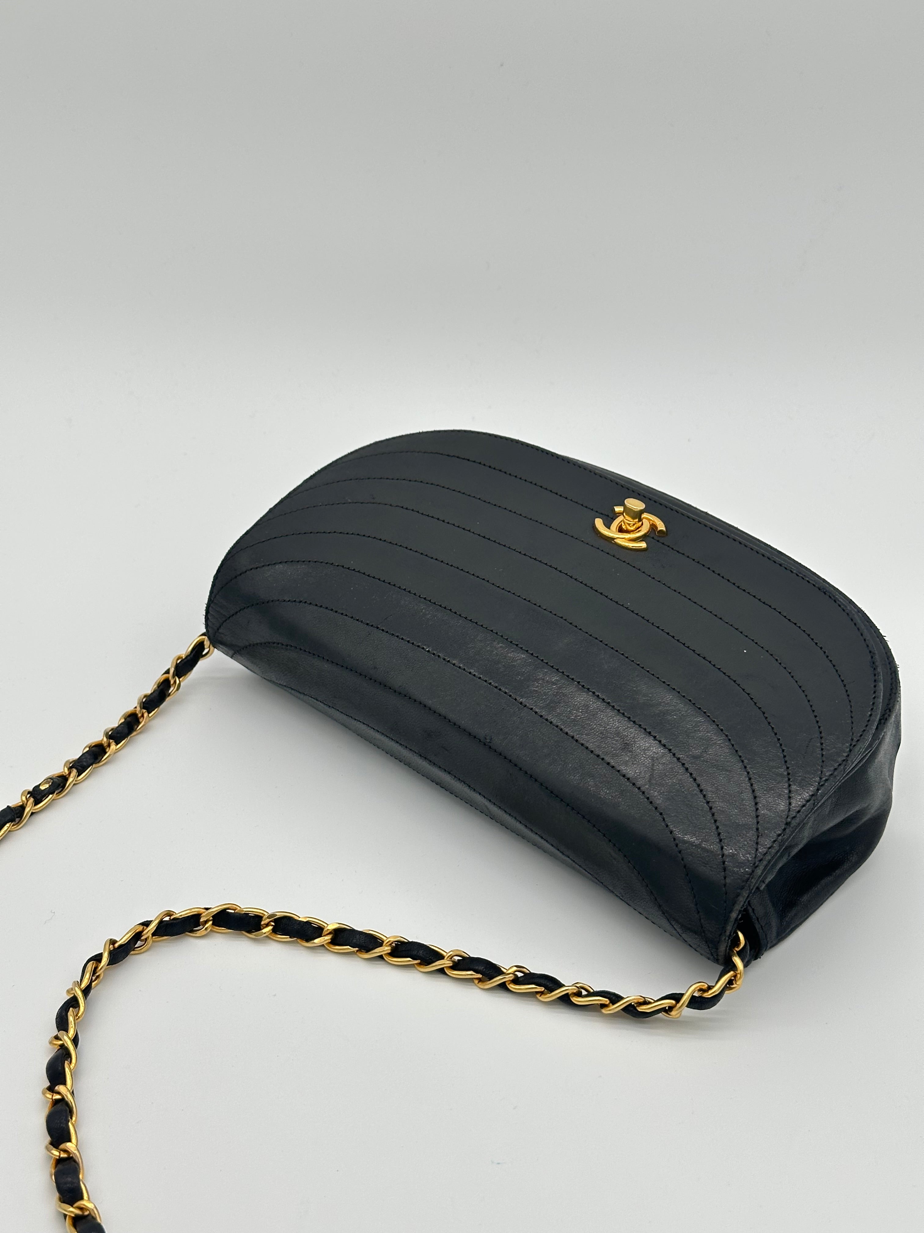 Chanel Half Moon Single Flap