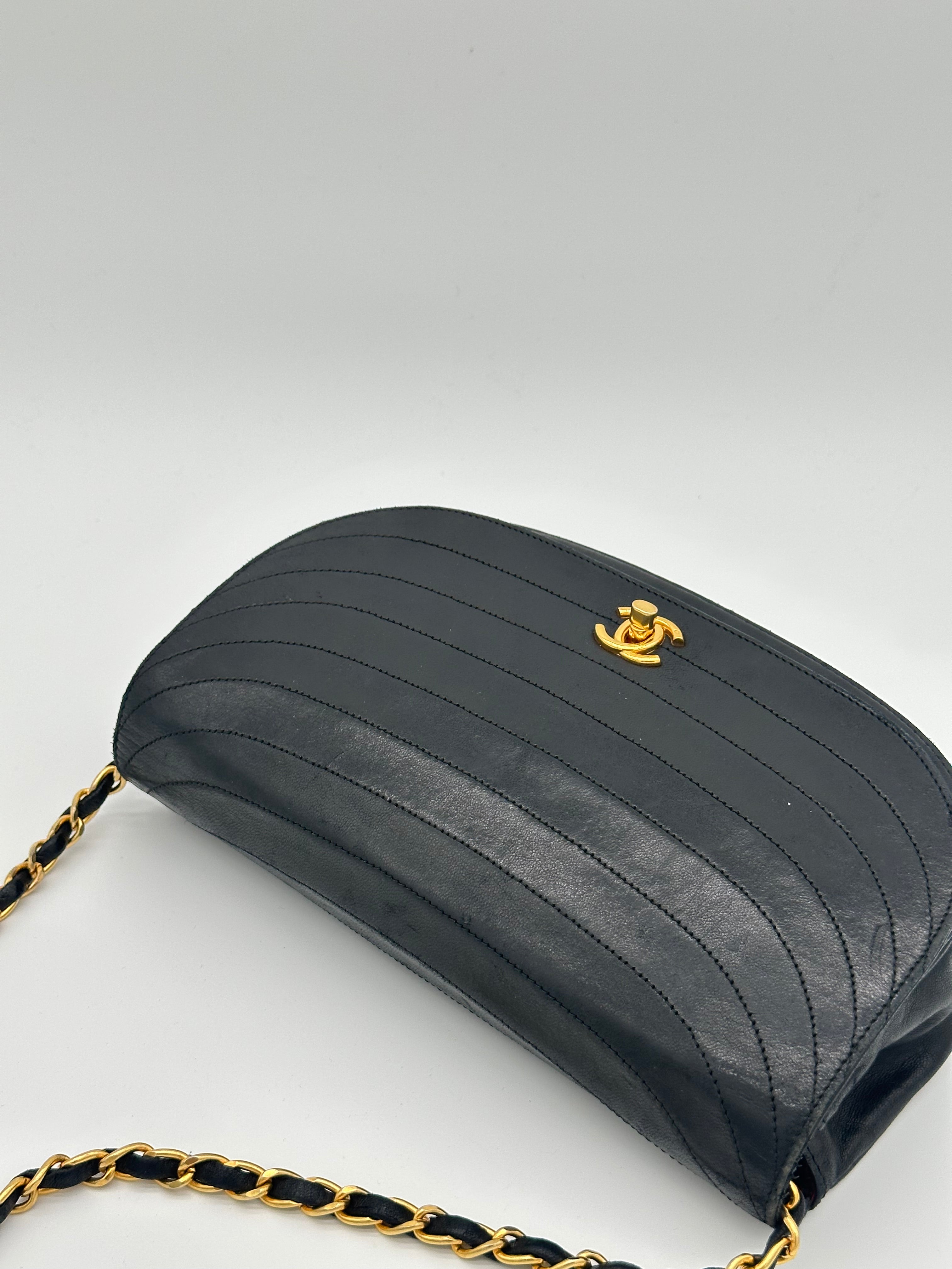 Chanel Half Moon Single Flap