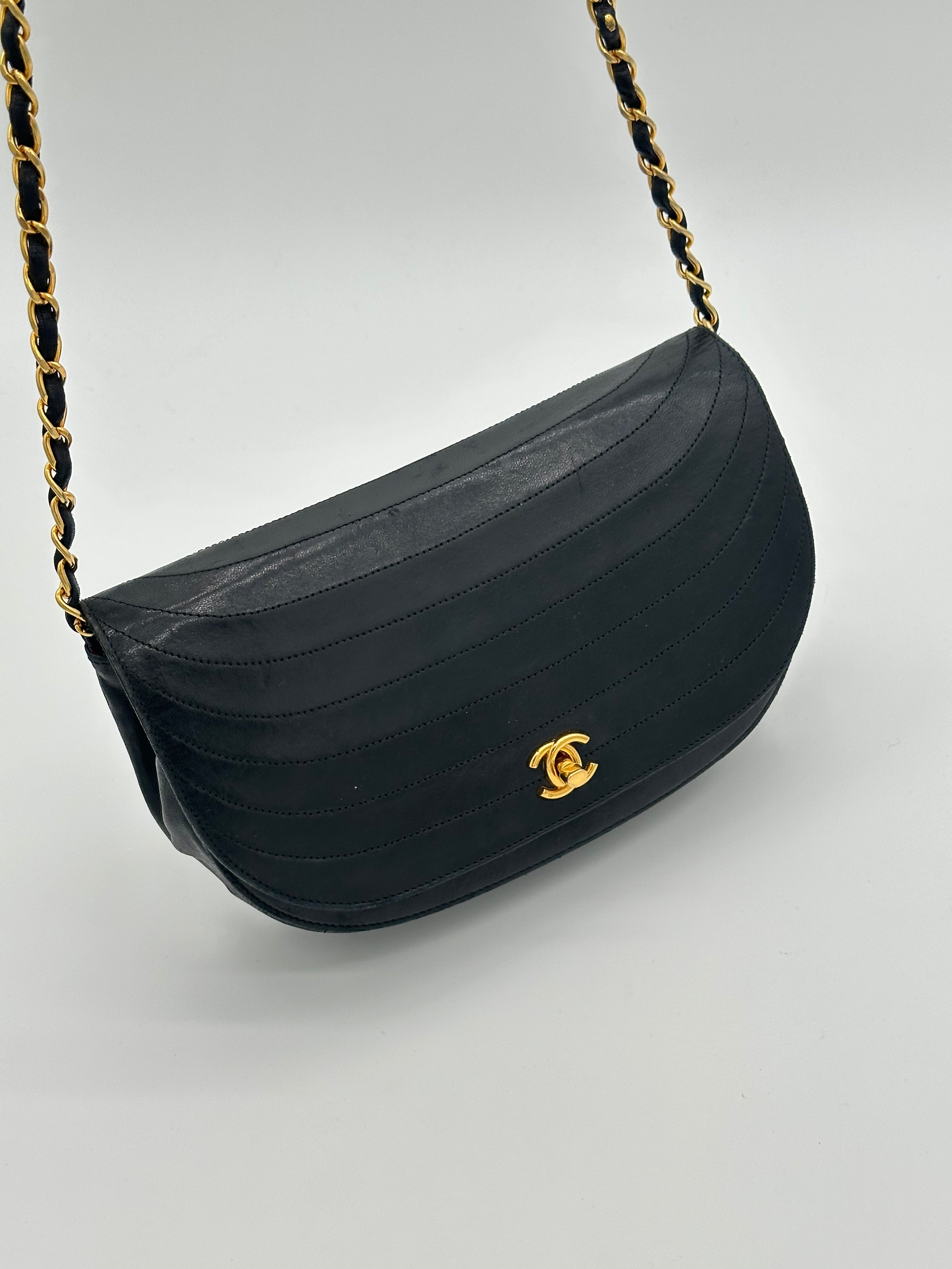 Chanel Half Moon Single Flap