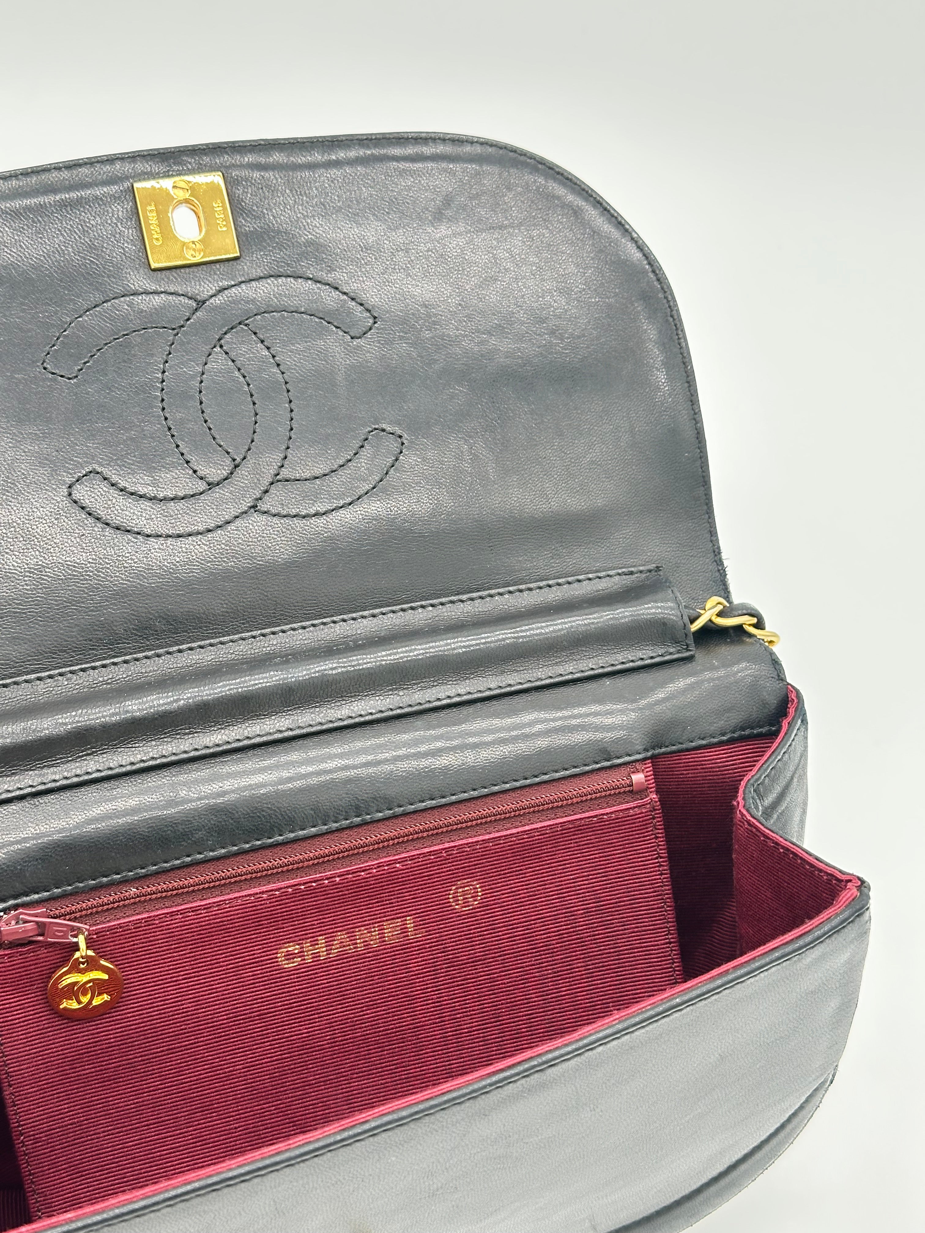 Chanel Half Moon Single Flap