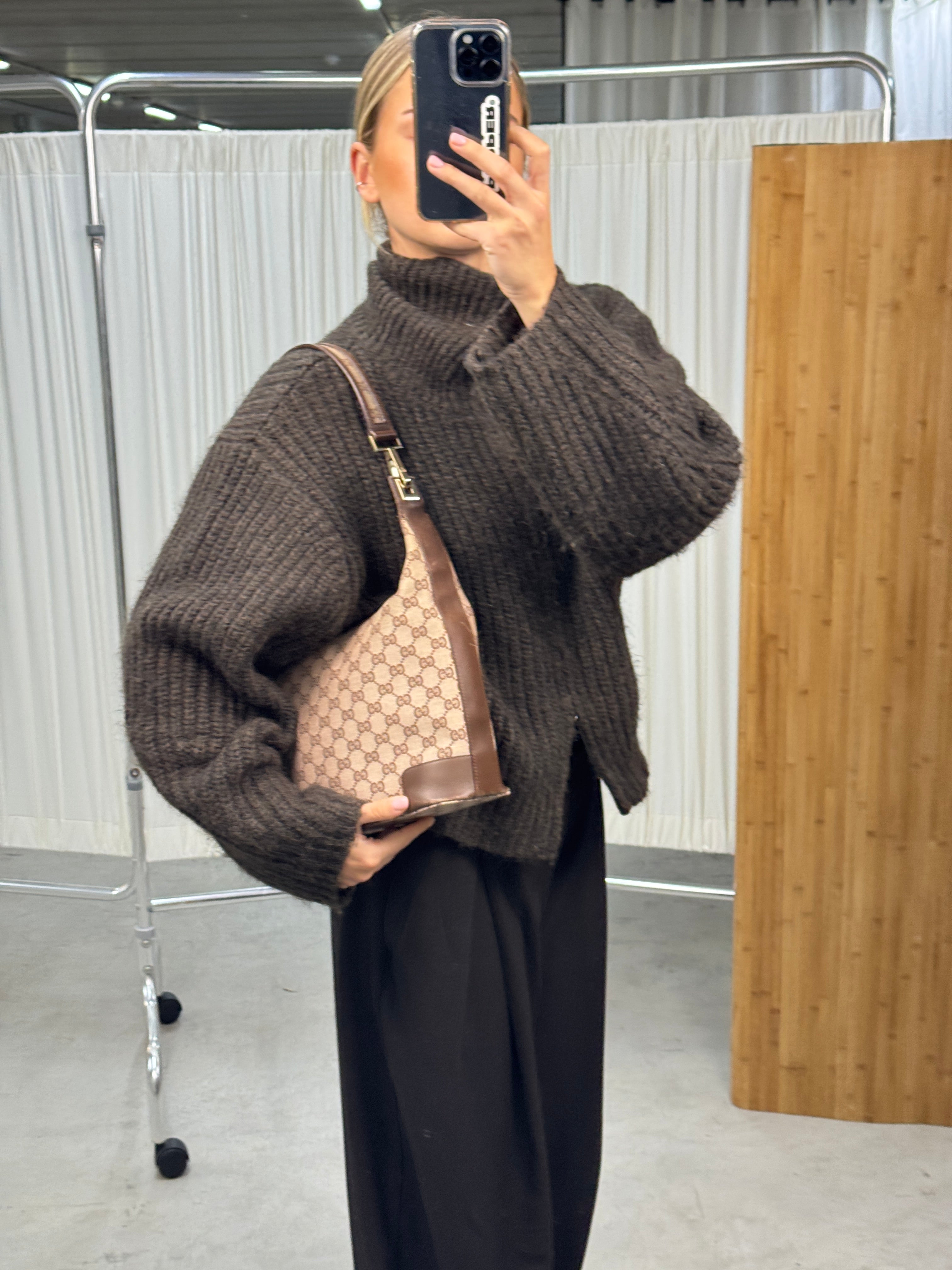 Gucci Canvas Hobo