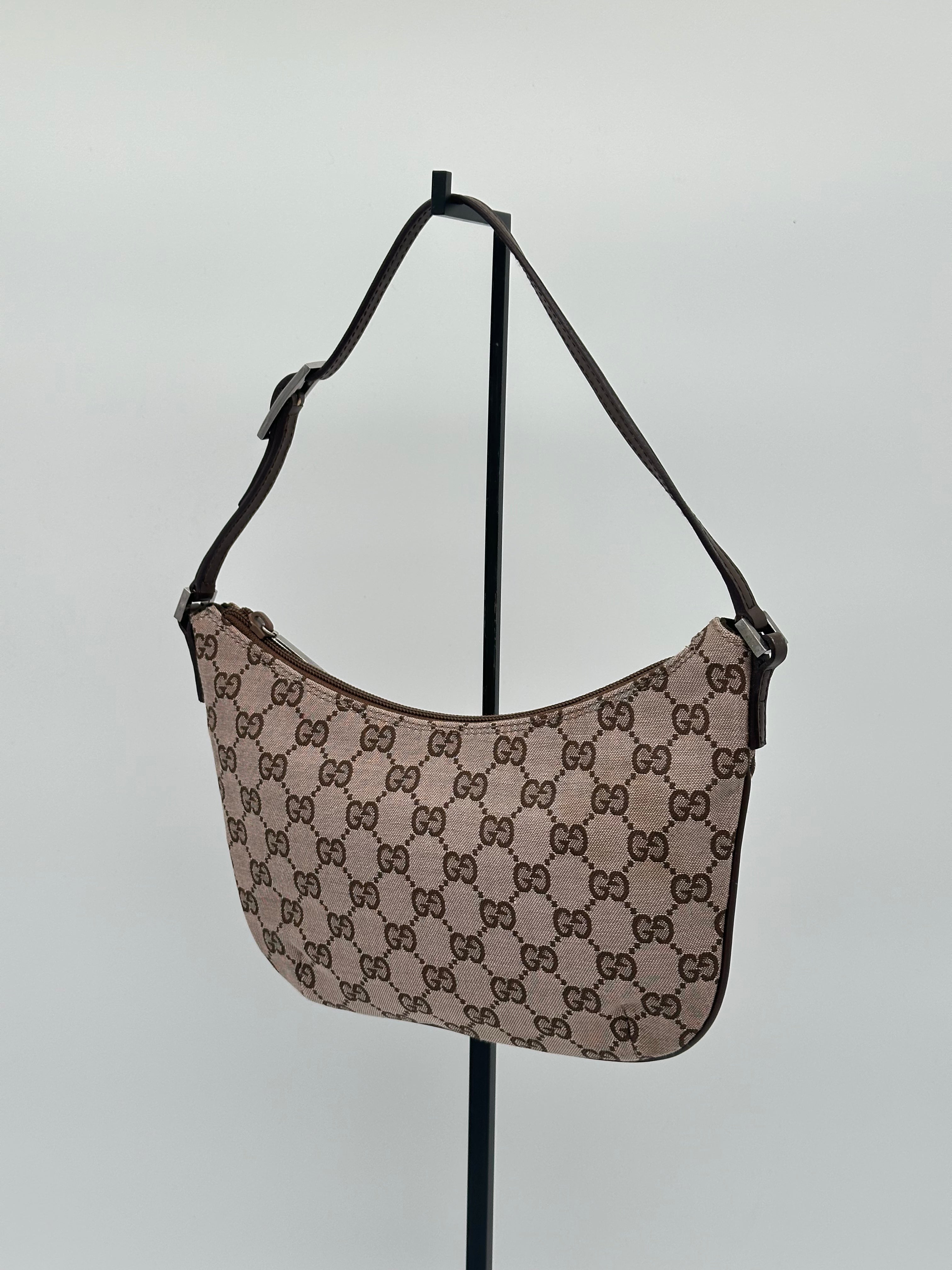 Gucci Canvas Baguette