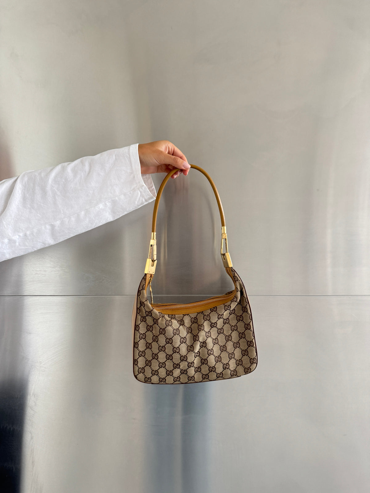 Gucci Clasp Hobo
