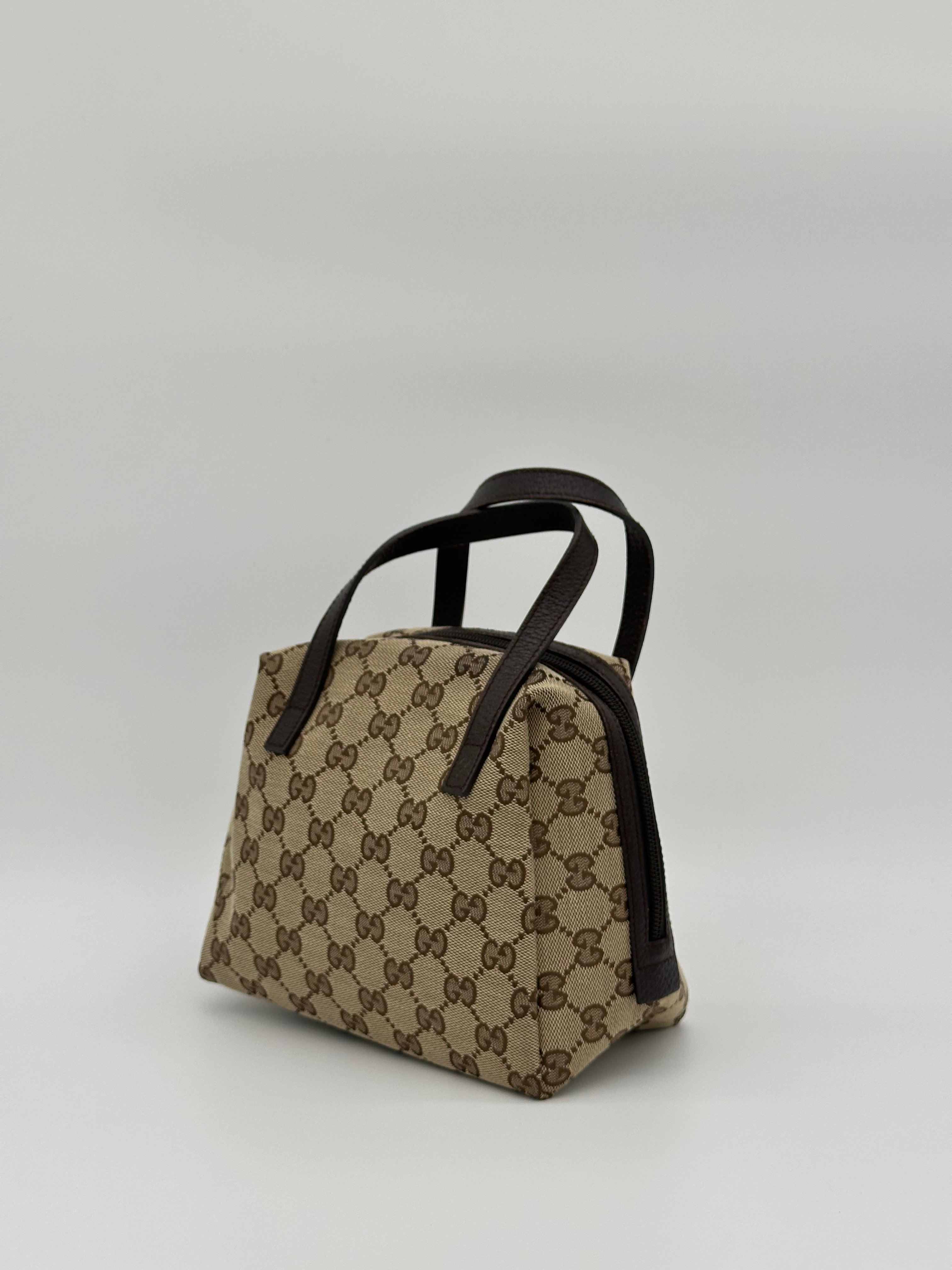 Gucci Mini Canvas Top Handle