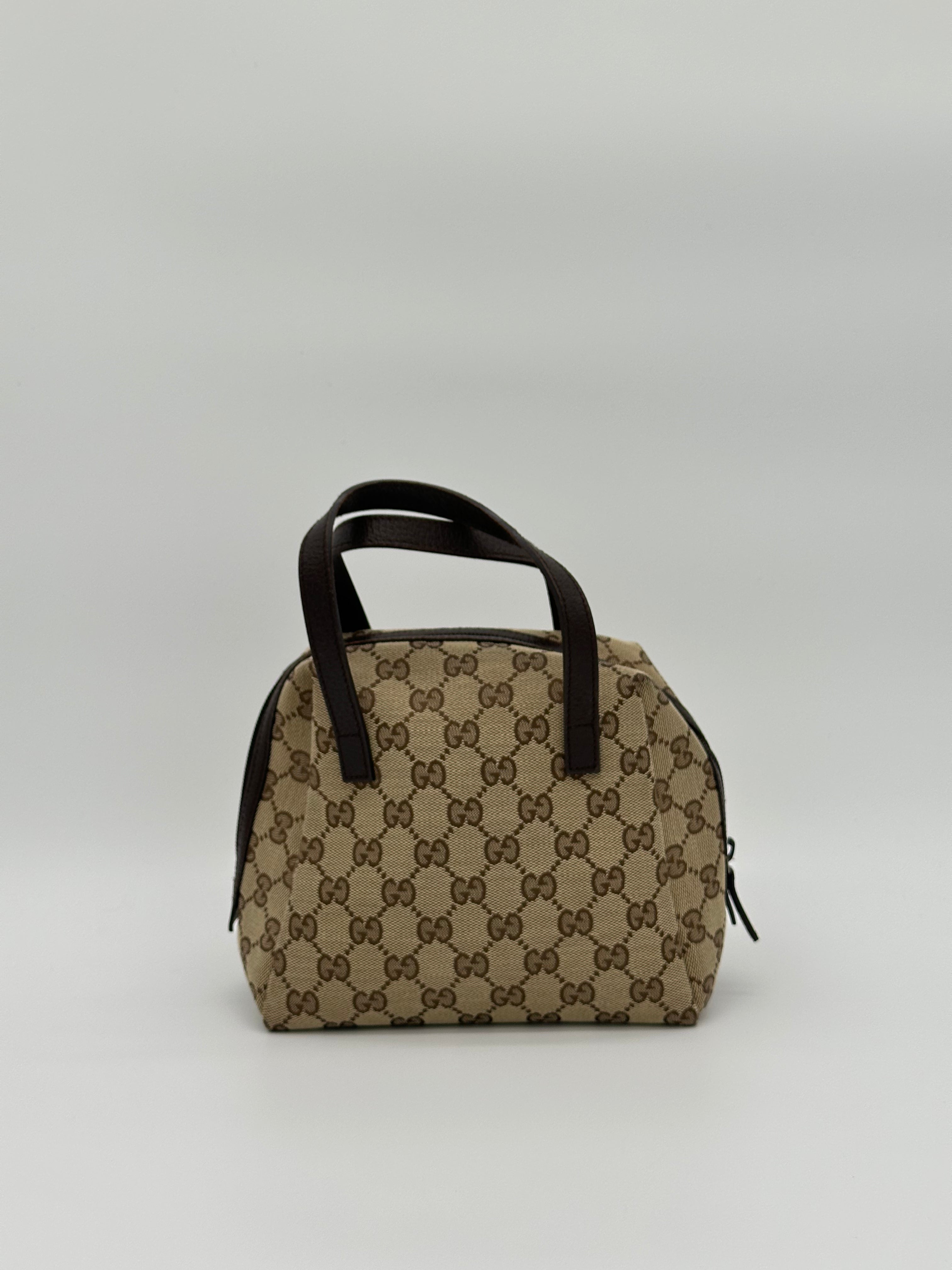 Gucci Mini Canvas Top Handle