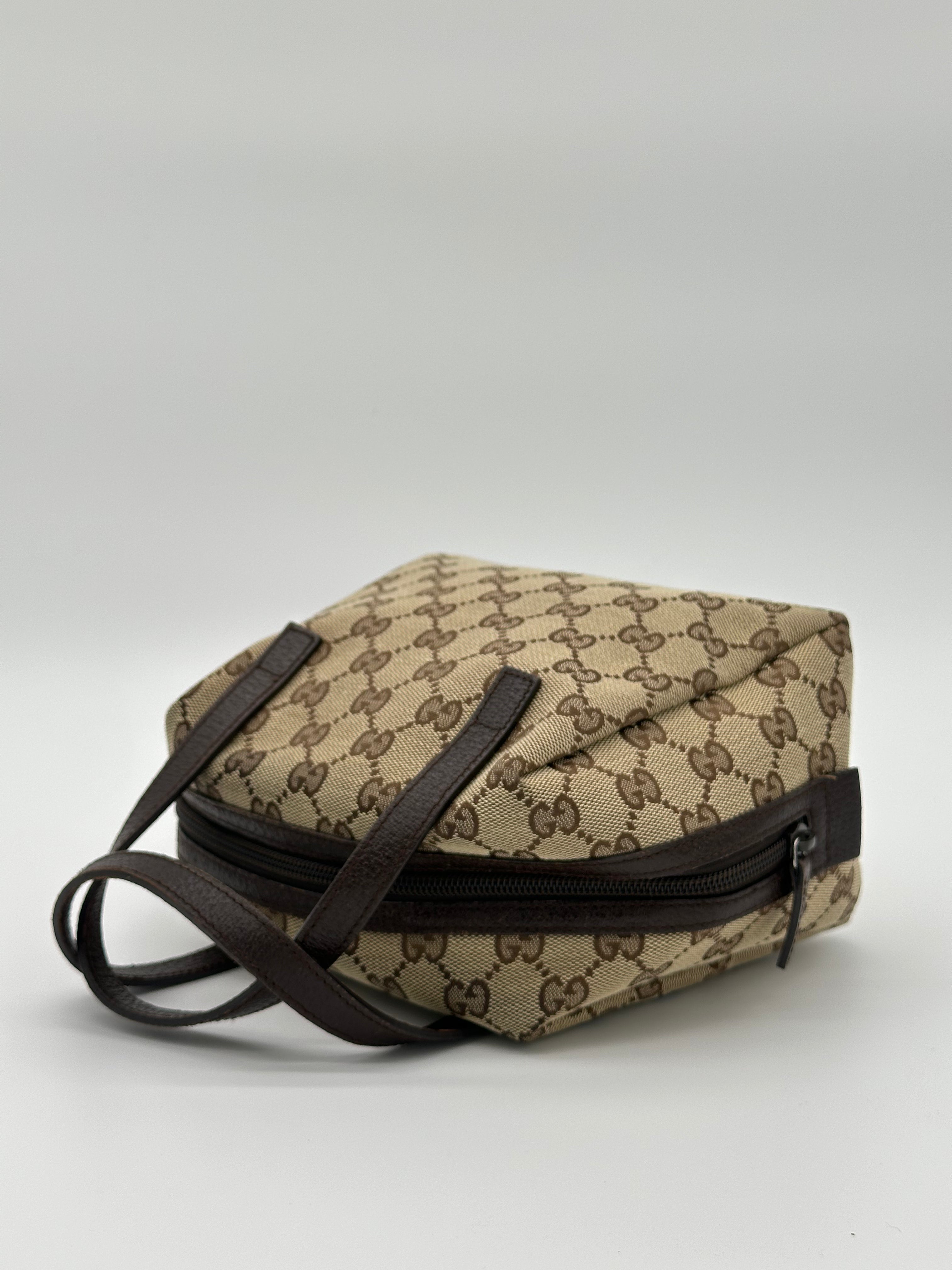 Gucci Mini Canvas Top Handle